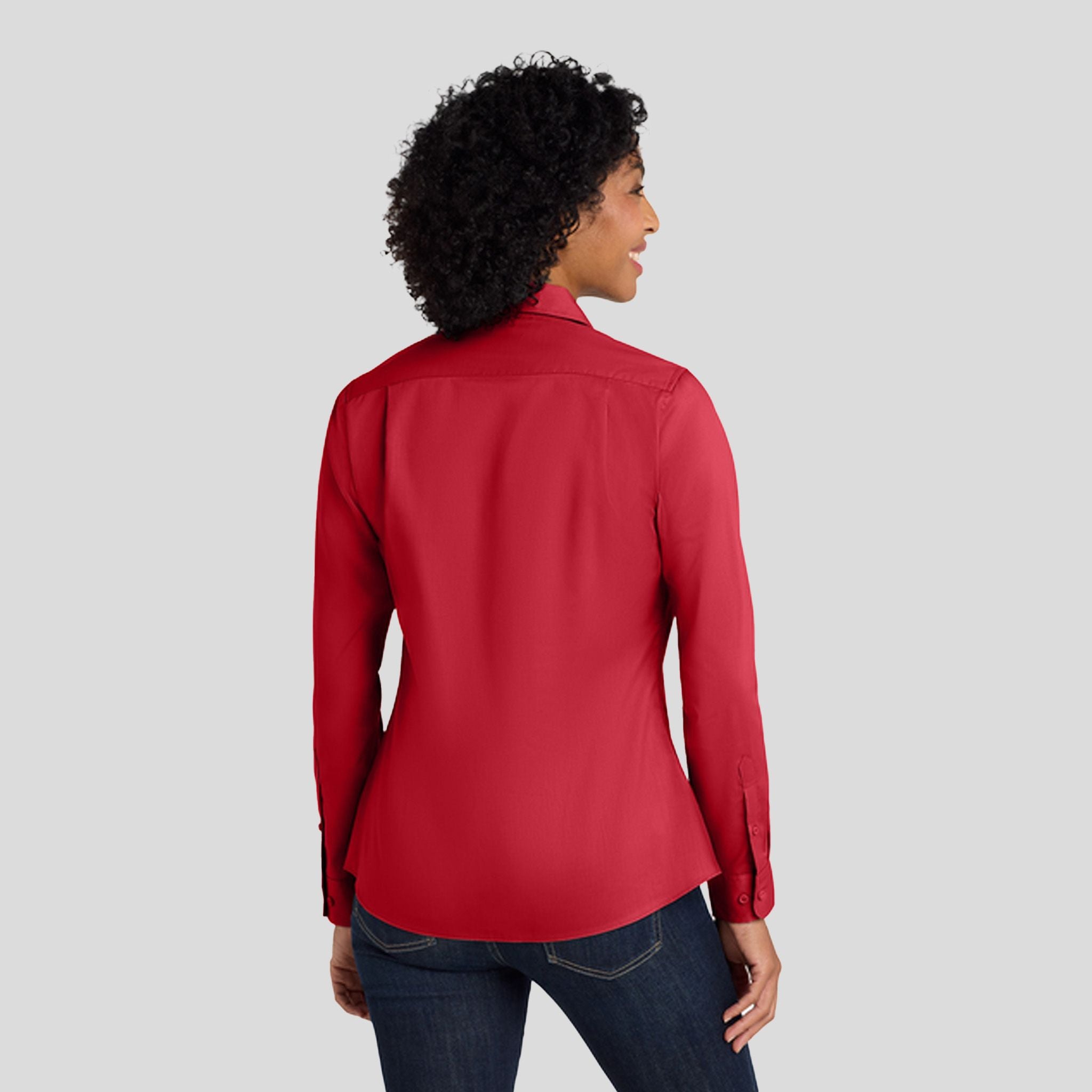 Women's SuperProβ’ Twill Shirt | Rich Red