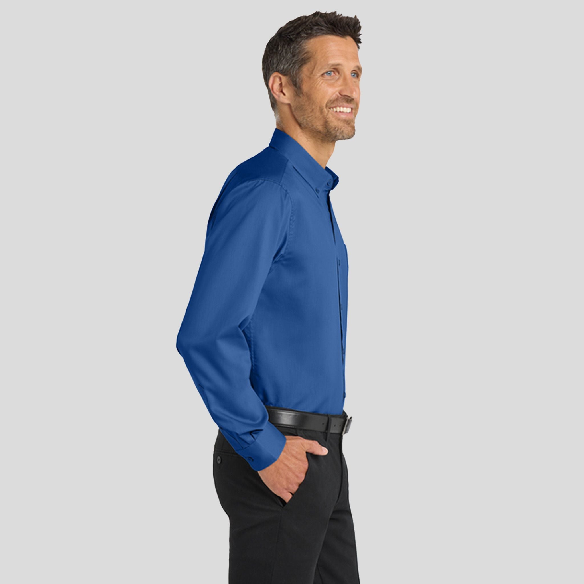 Tall SuperPro™ Twill Shirt | True Blue