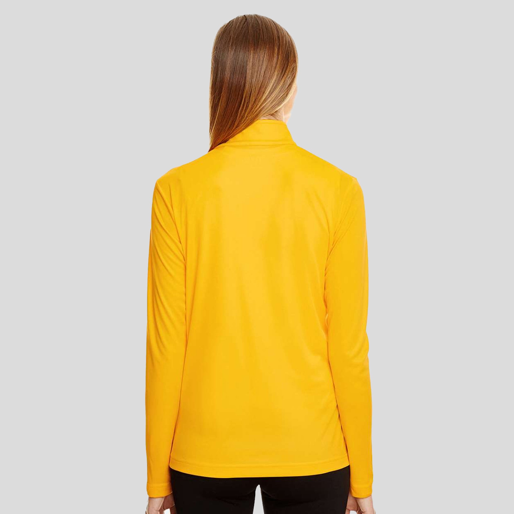 Women's Zone Performance Quarter-Zip Pullover | Sport Athletic Gold