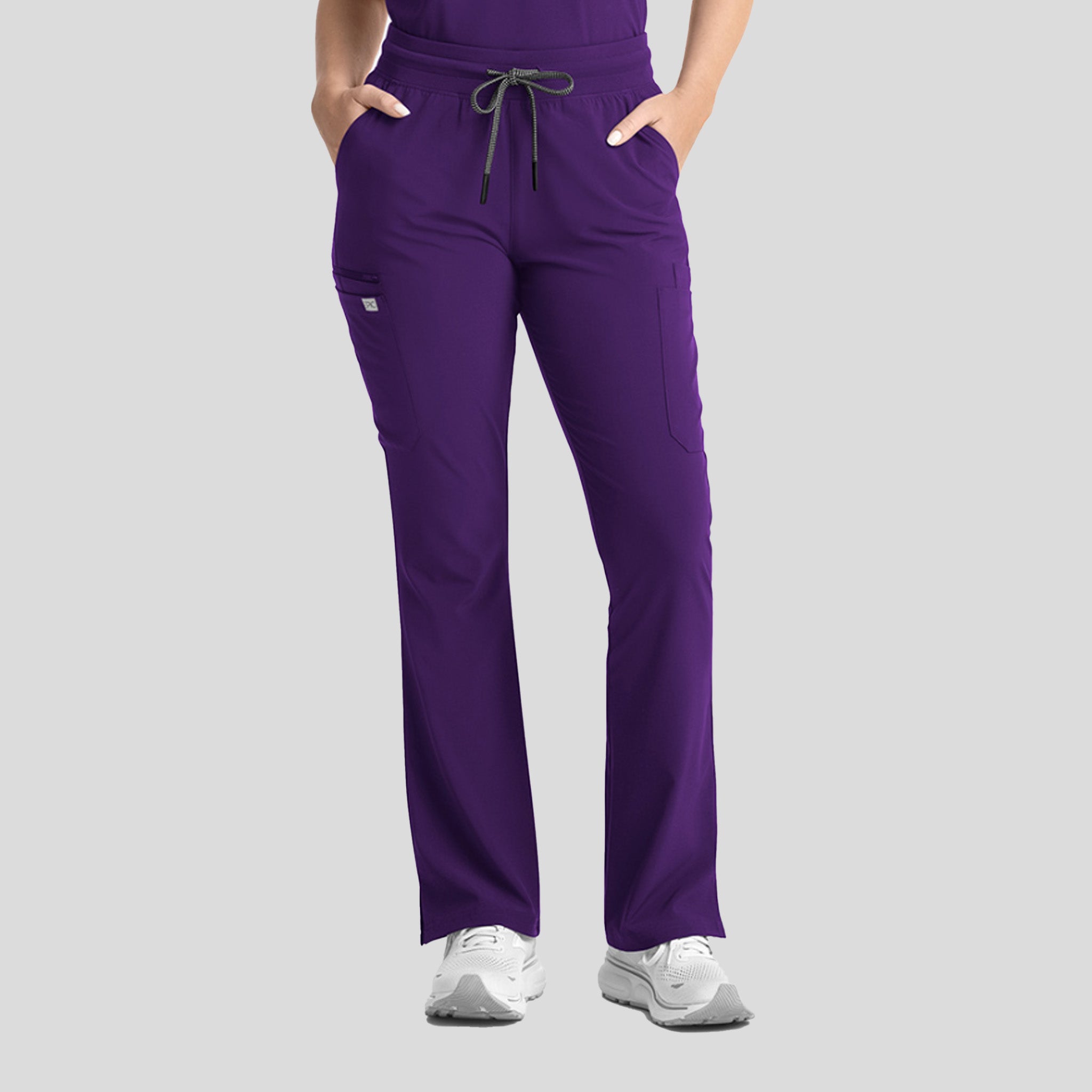 Womenβs Yoga Waistband Flare Pant | Eggplant