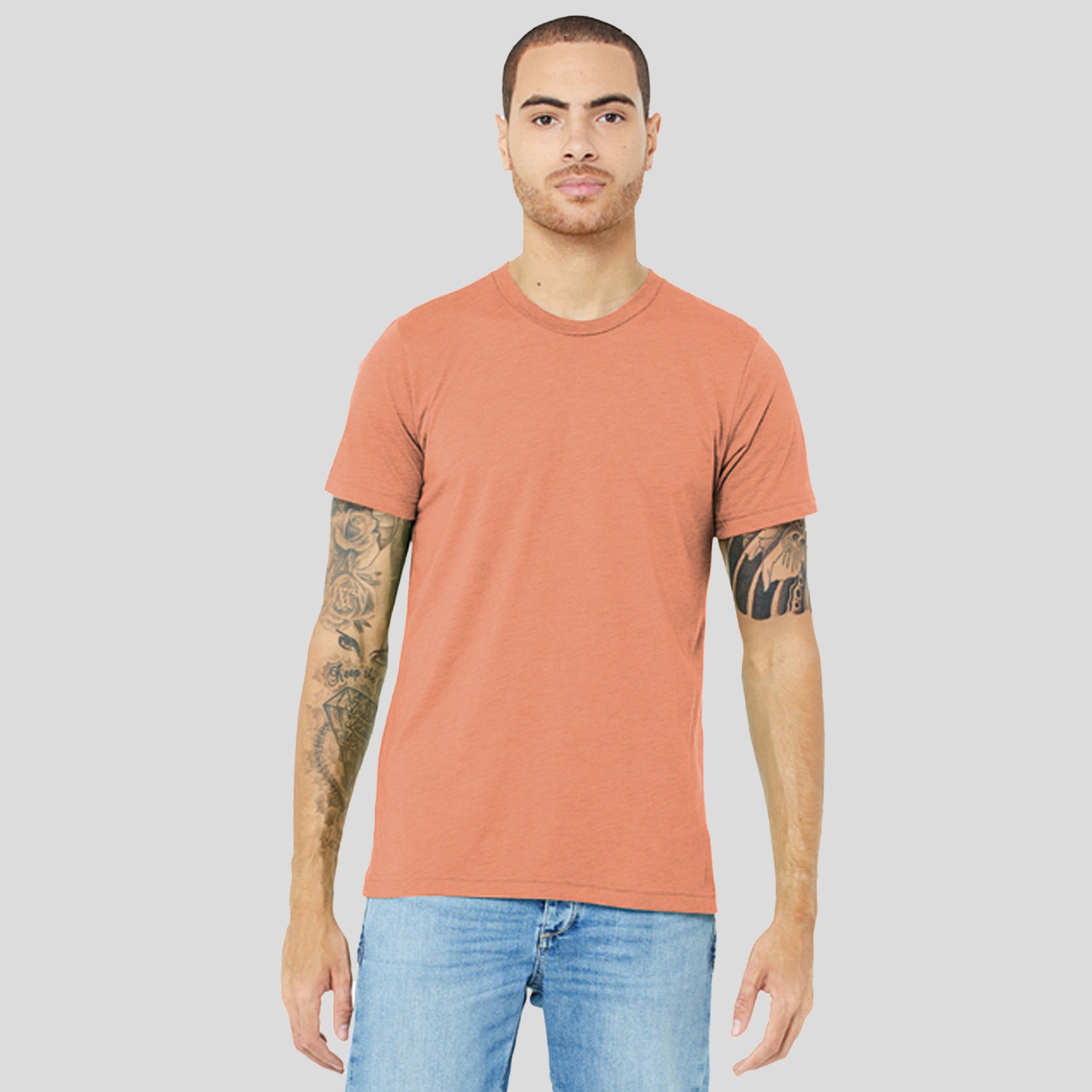 Unisex Triblend Short Sleeve Tee | Sunset Triblend