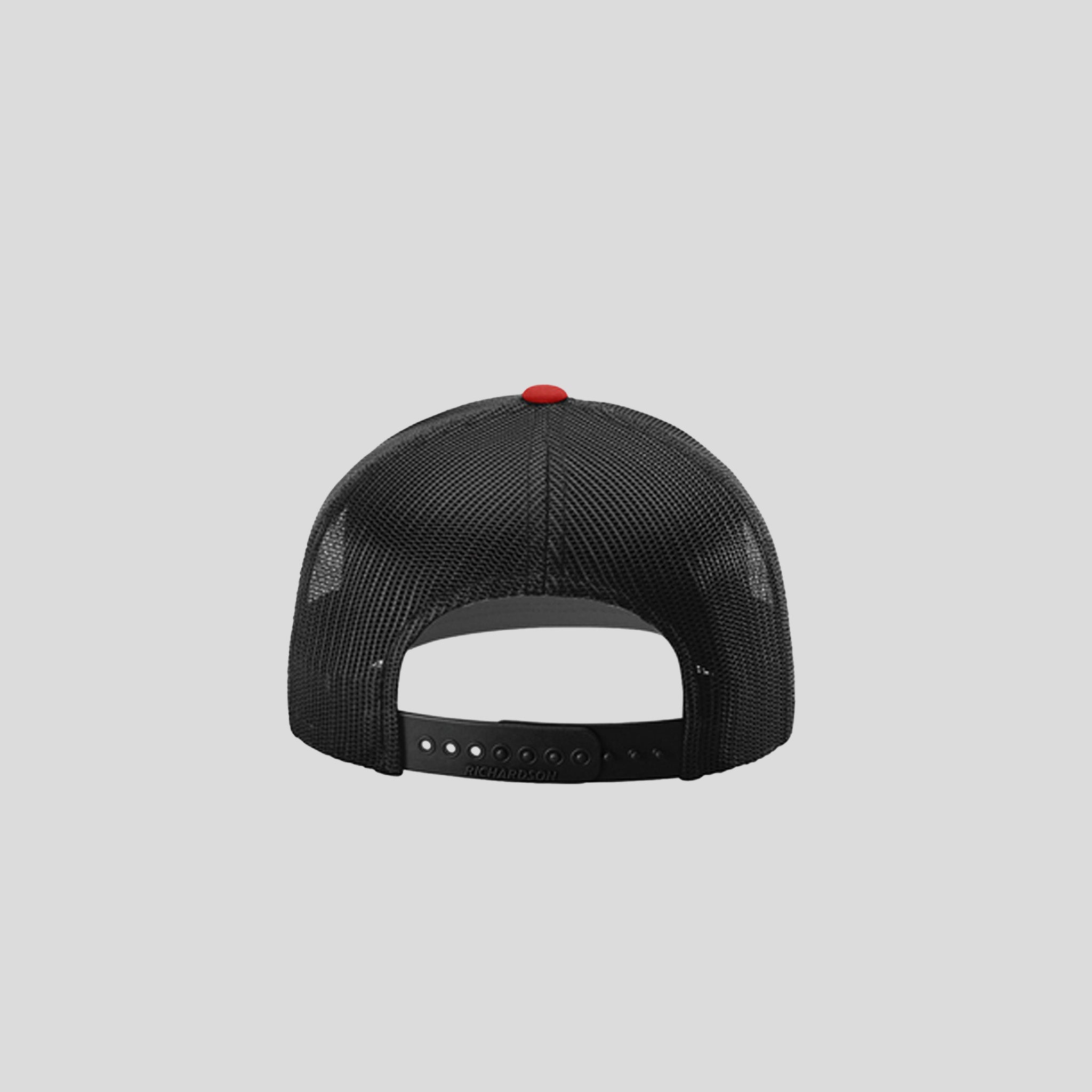 Richardson Trucker Cap | Red/Black