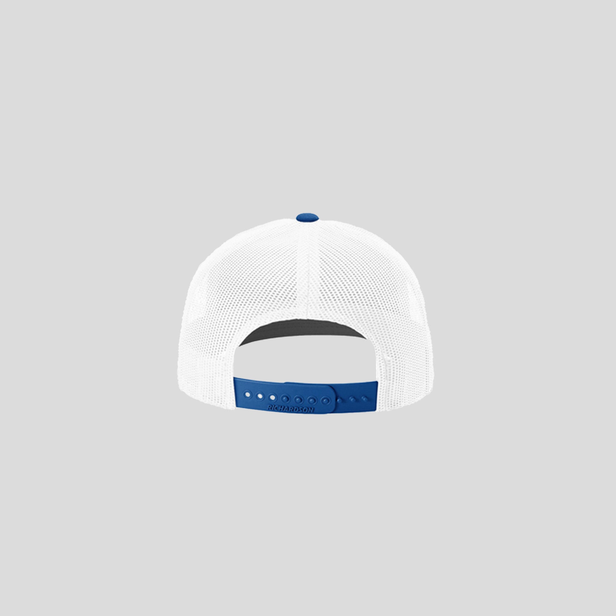 Richardson Trucker Cap | White/White/Royal