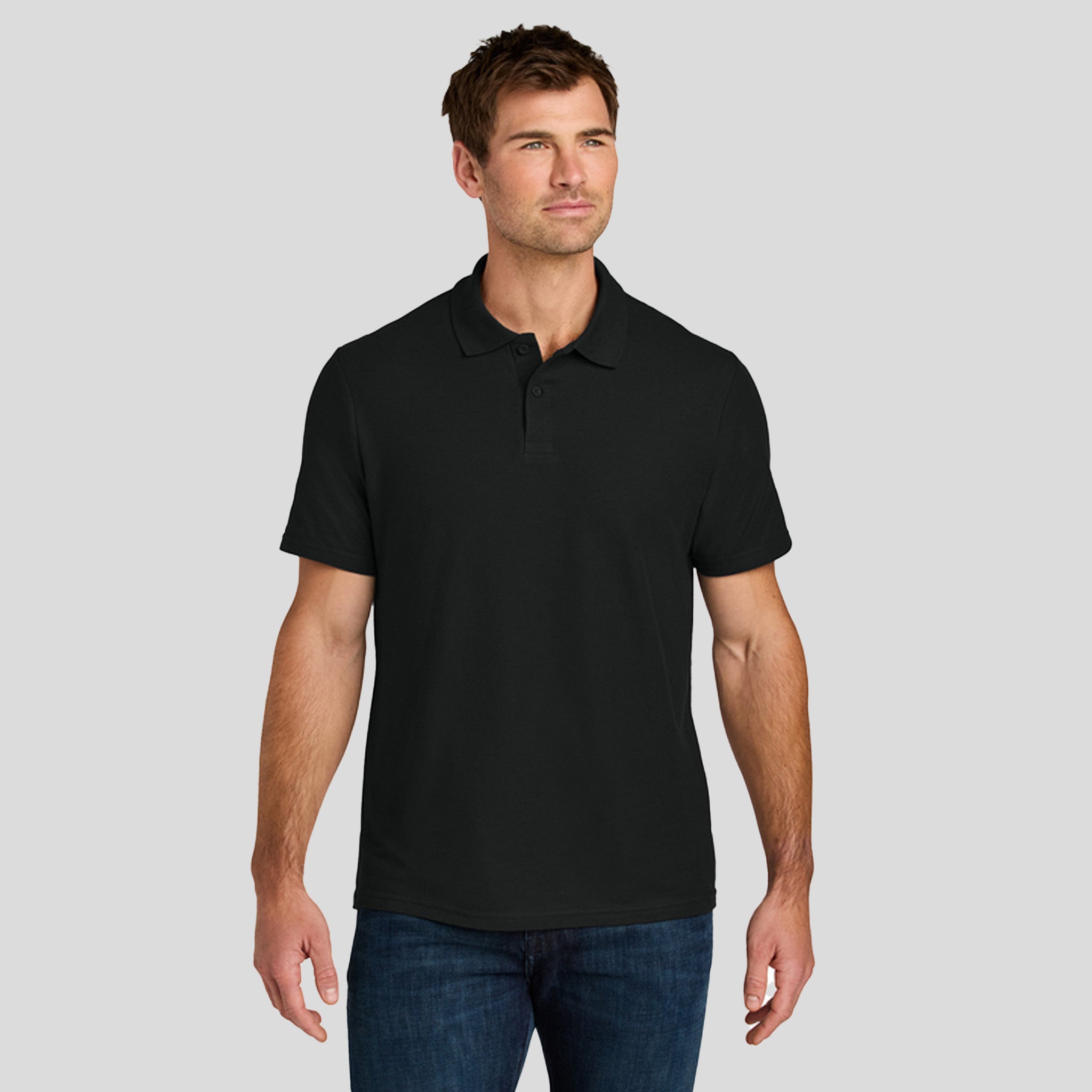 Gildanยฎ Softstyleยฎ Pique Polo | Black
