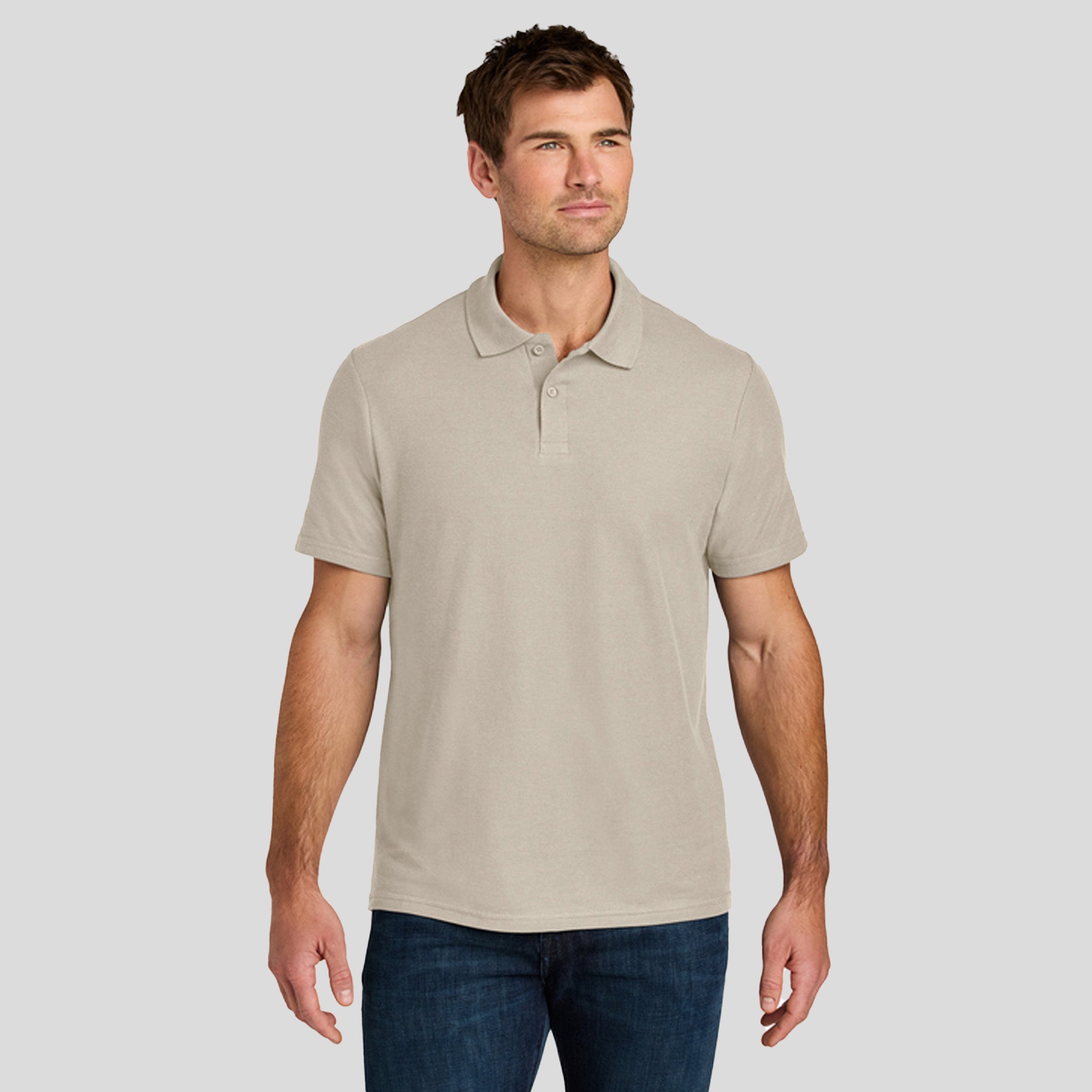 Gildanยฎ Softstyleยฎ Pique Polo | Sand
