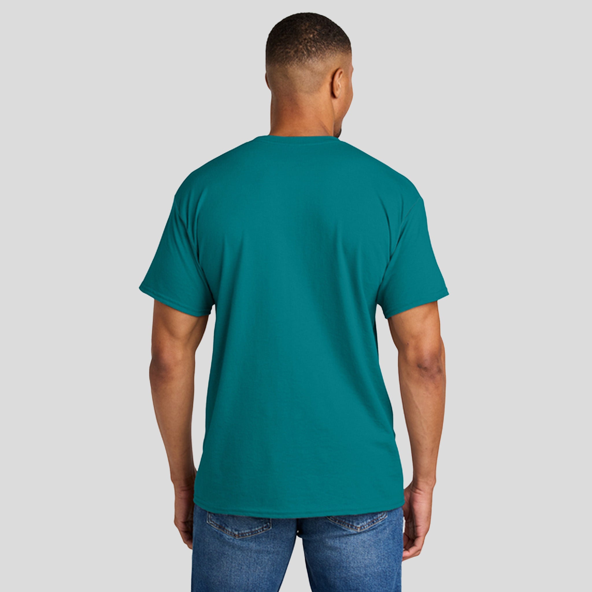 Gildanยฎ DryBlendยฎ 50 Cotton/50 Poly T-Shirt | Jade Dome