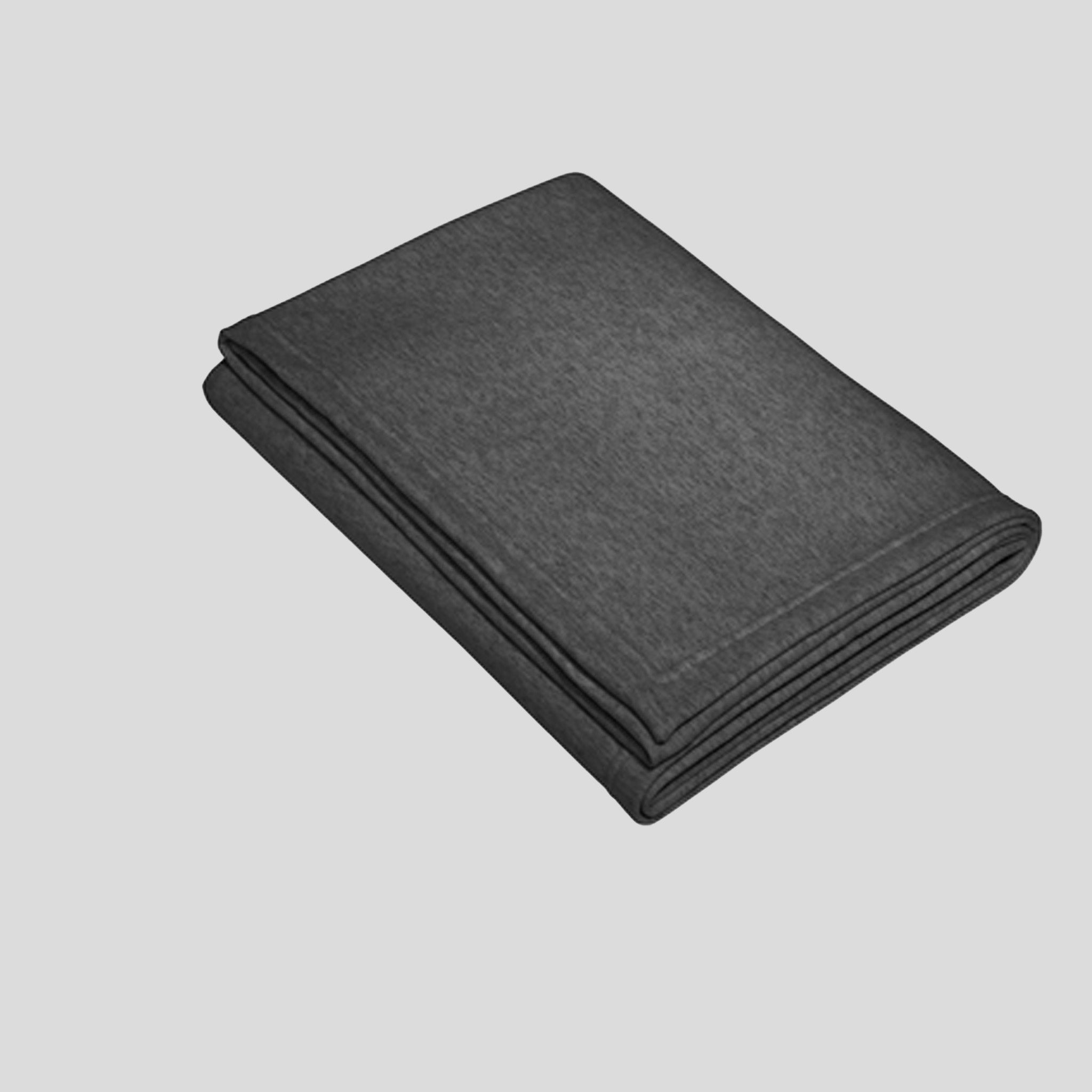 Core Fleece Sweatshirt Blanket | Dark Heather Grey