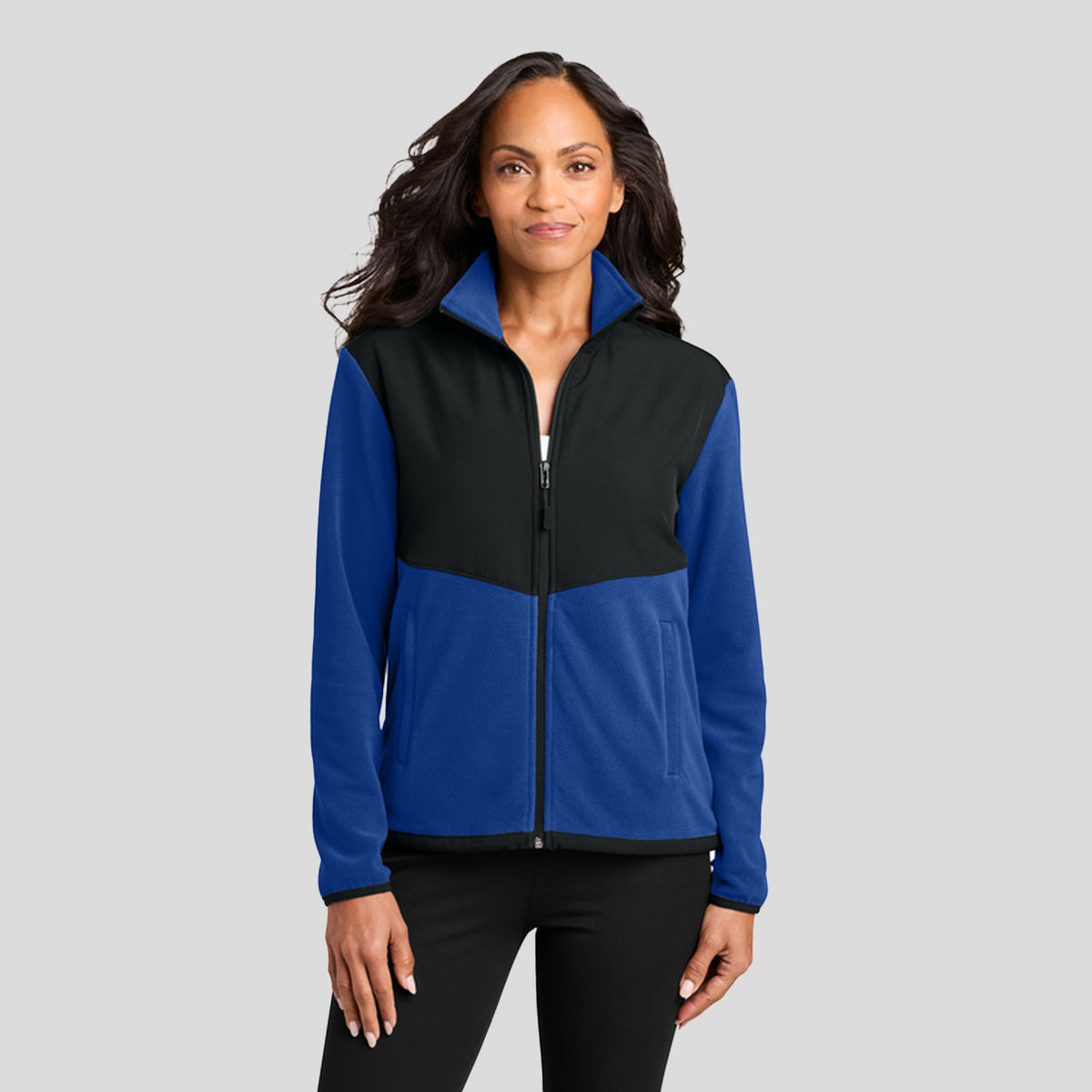 Women's Therma-Tek Fleece Jacket | True Royal/Black