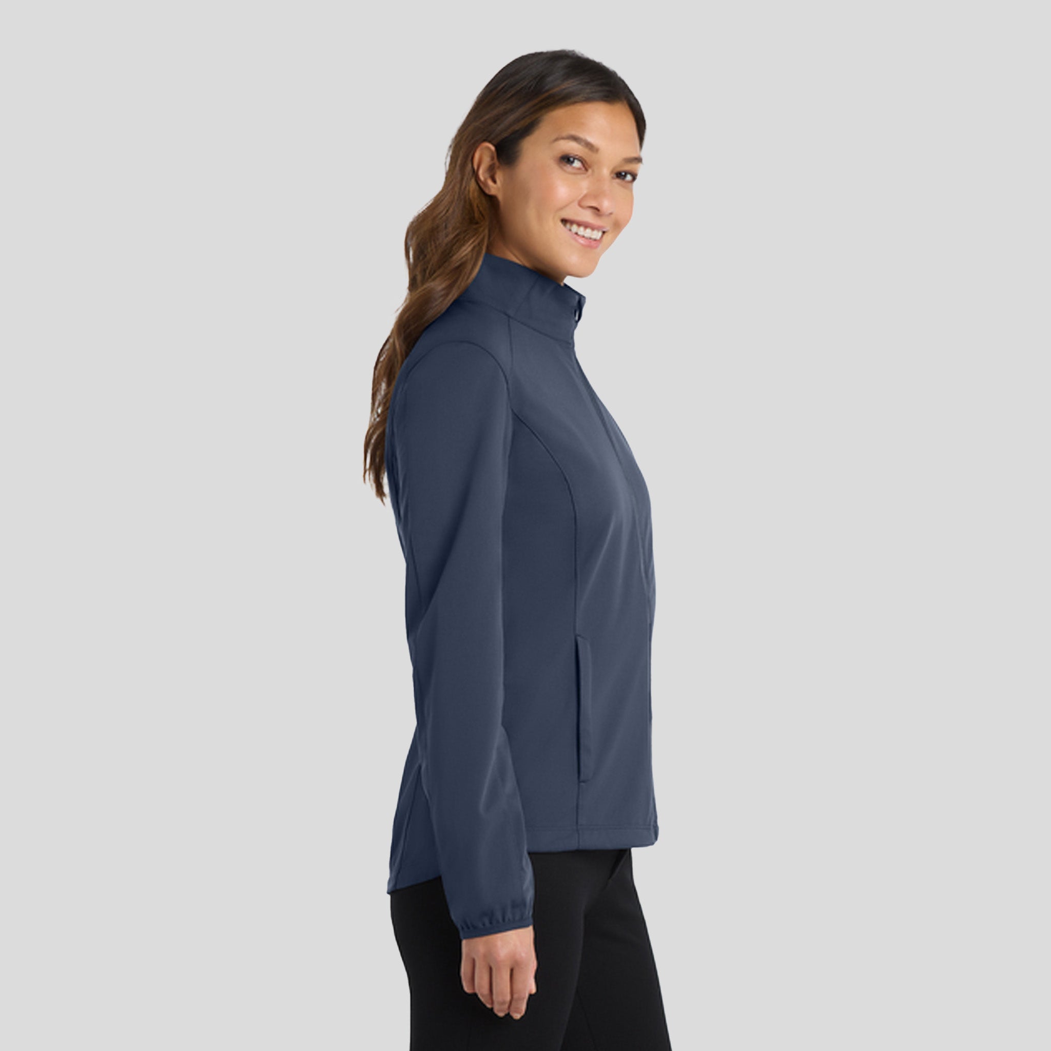 Women's Active Soft Shell Jacket | Dress Blue Navy