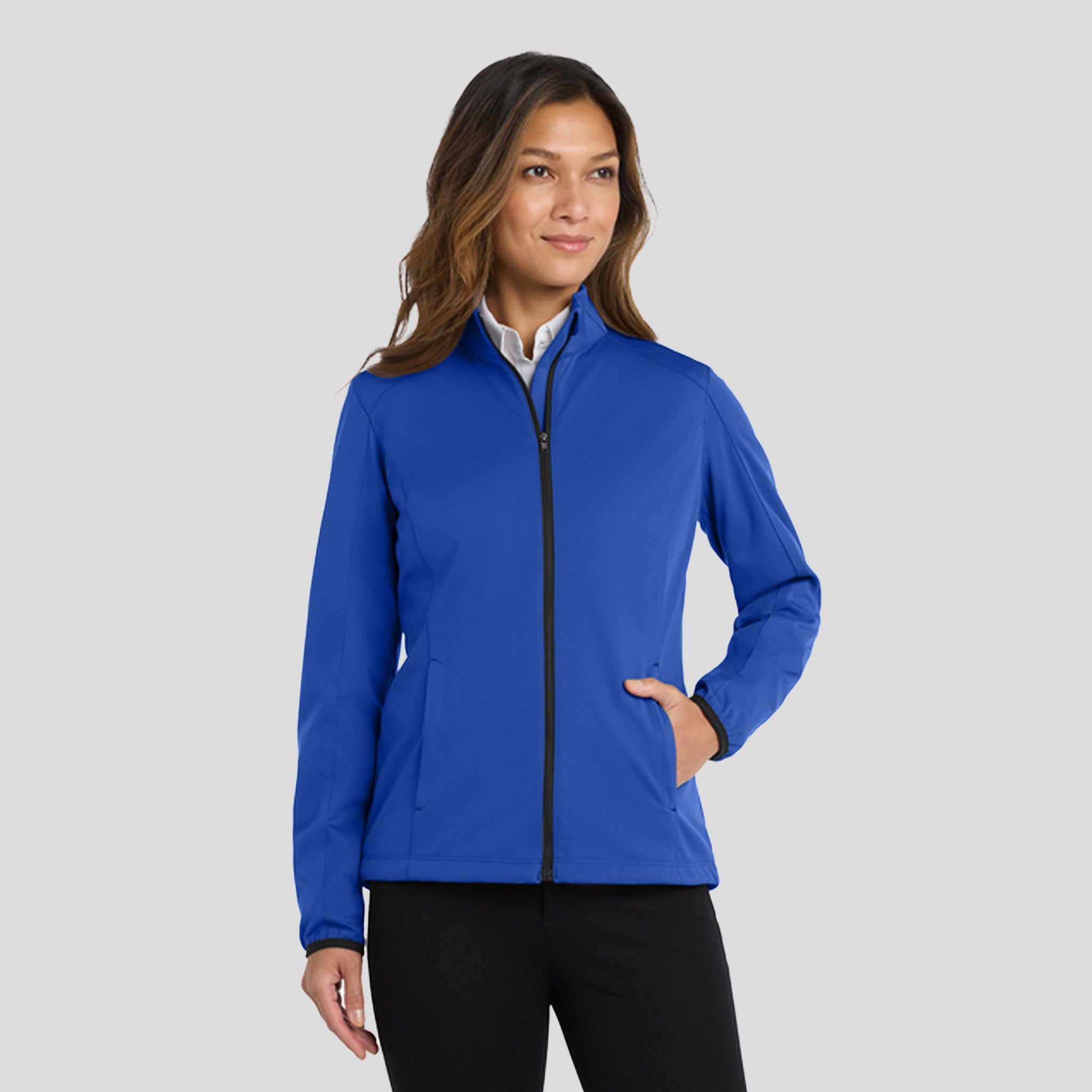 Women's Active Soft Shell Jacket | True Royal