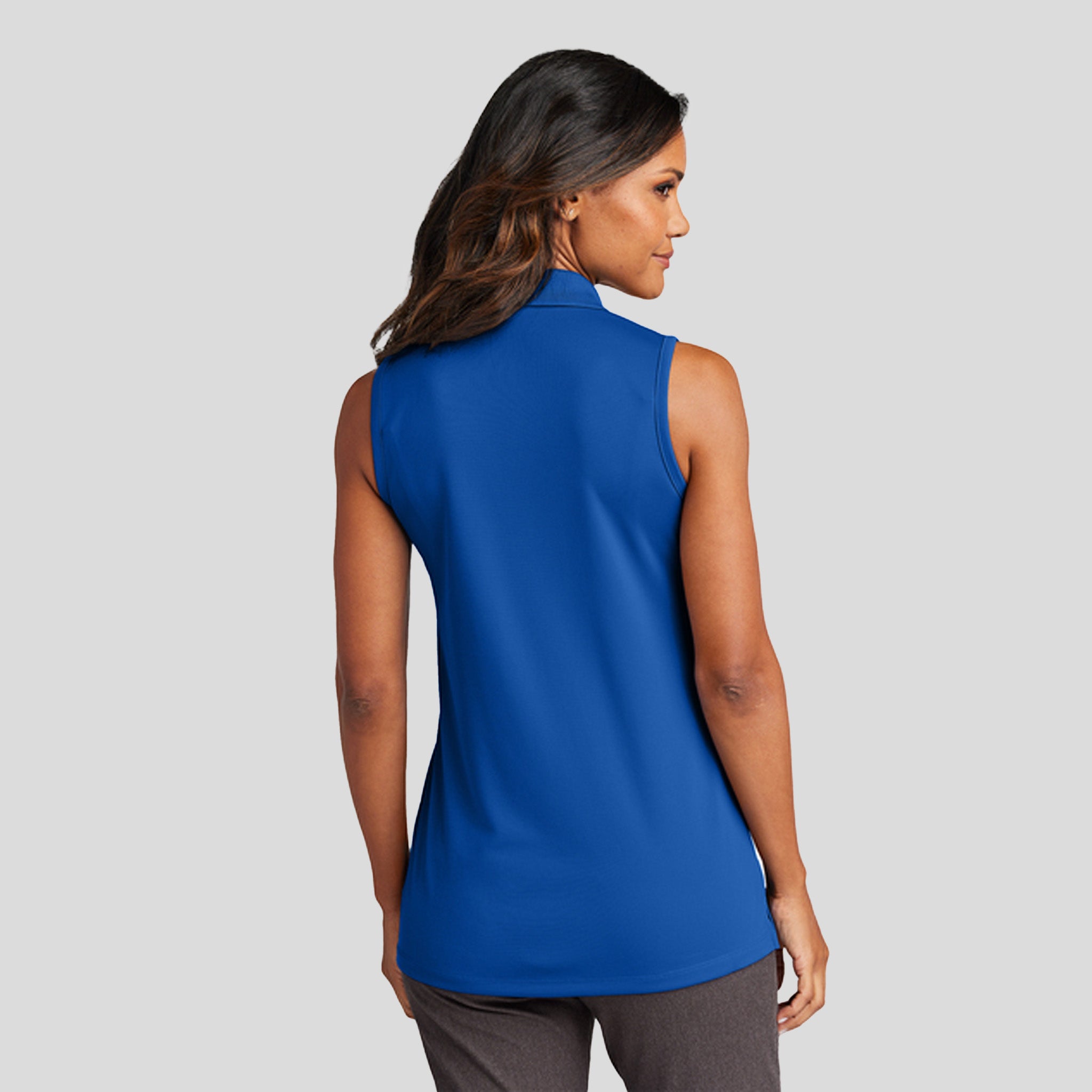 Women's Dry Zoneยฎ UV Micro-Mesh Sleeveless Polo | True Royal