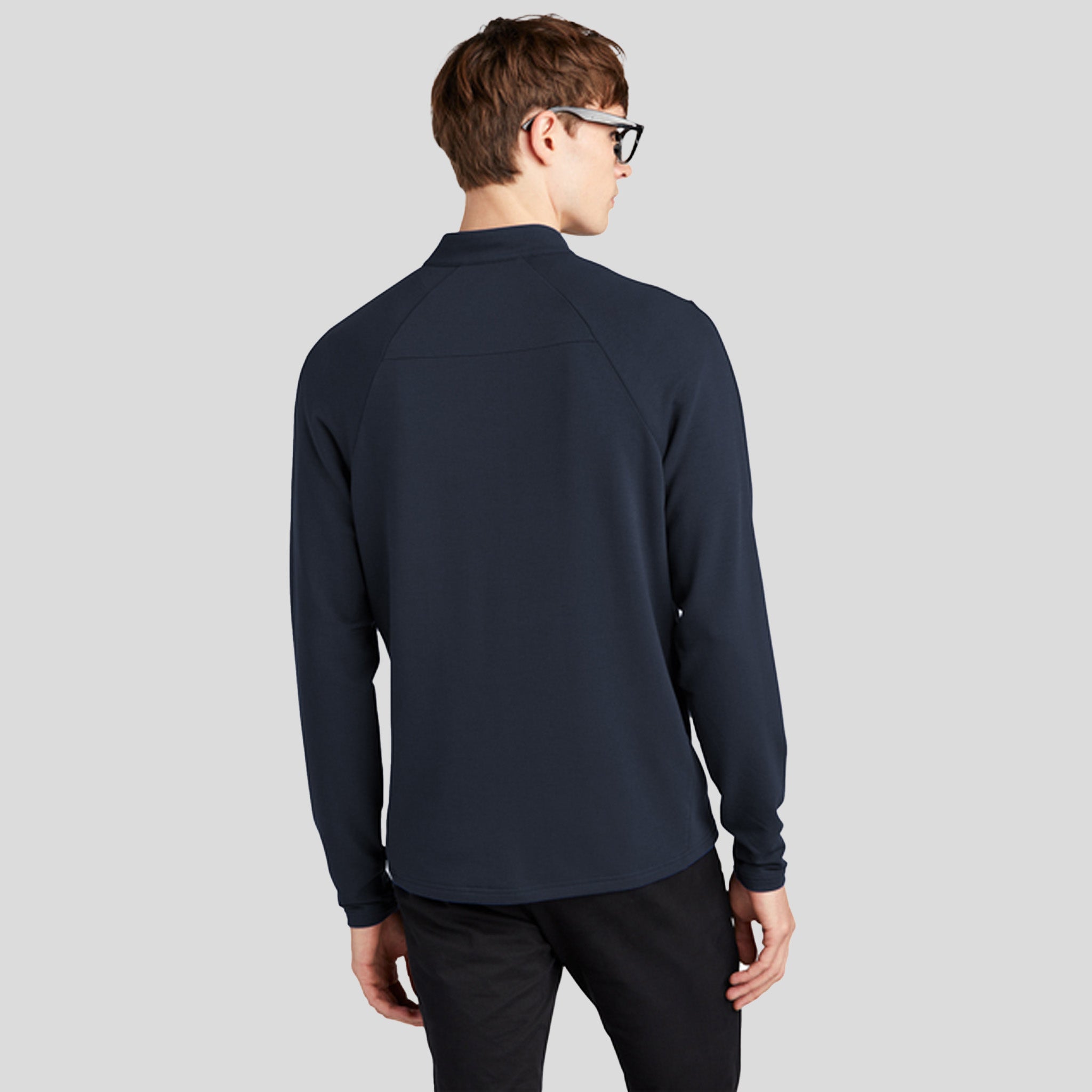 Stretch 1/4-Zip Pullover | Night Navy