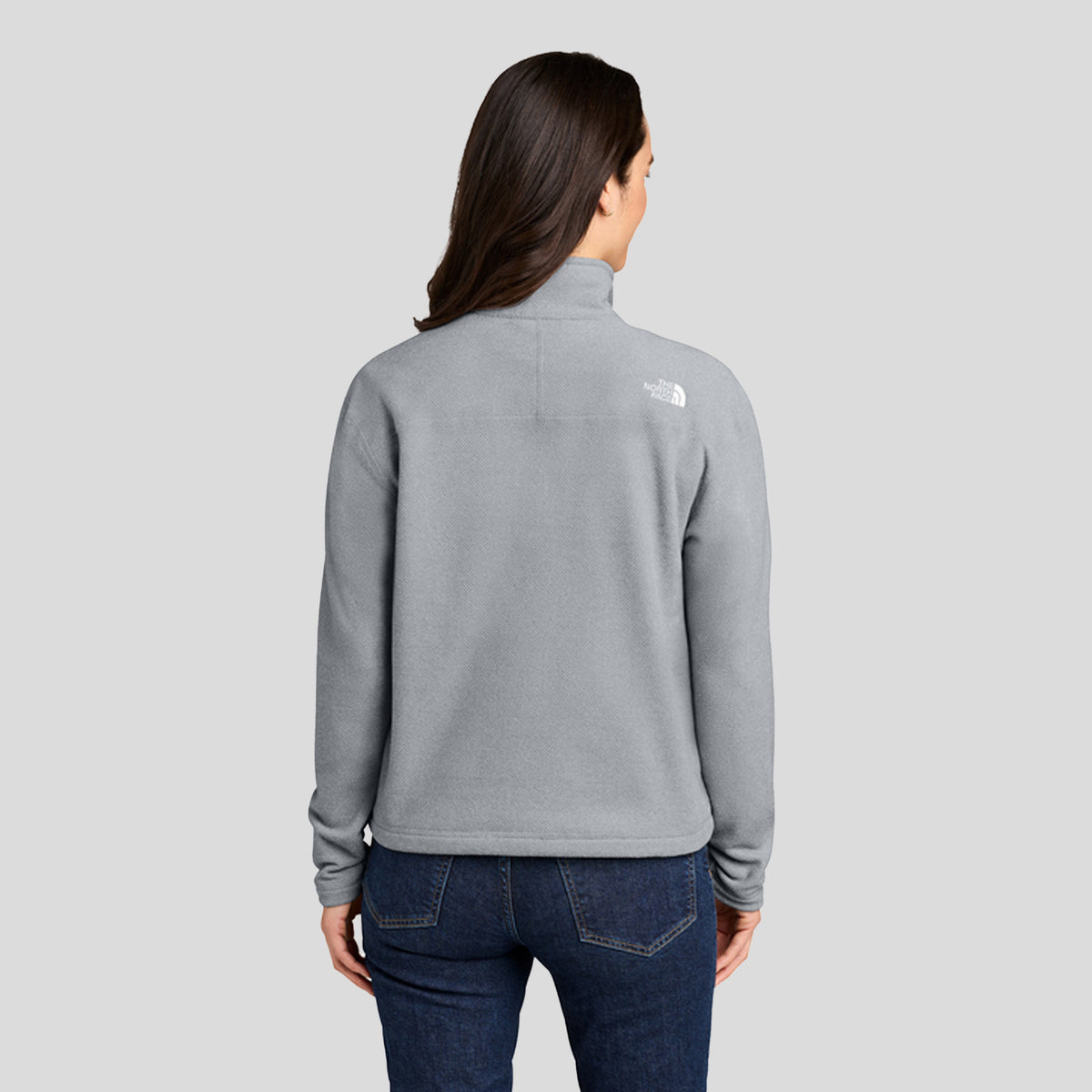 Women's Textured Pine Grove 1/2-Zip | TNF Light Grey Heather