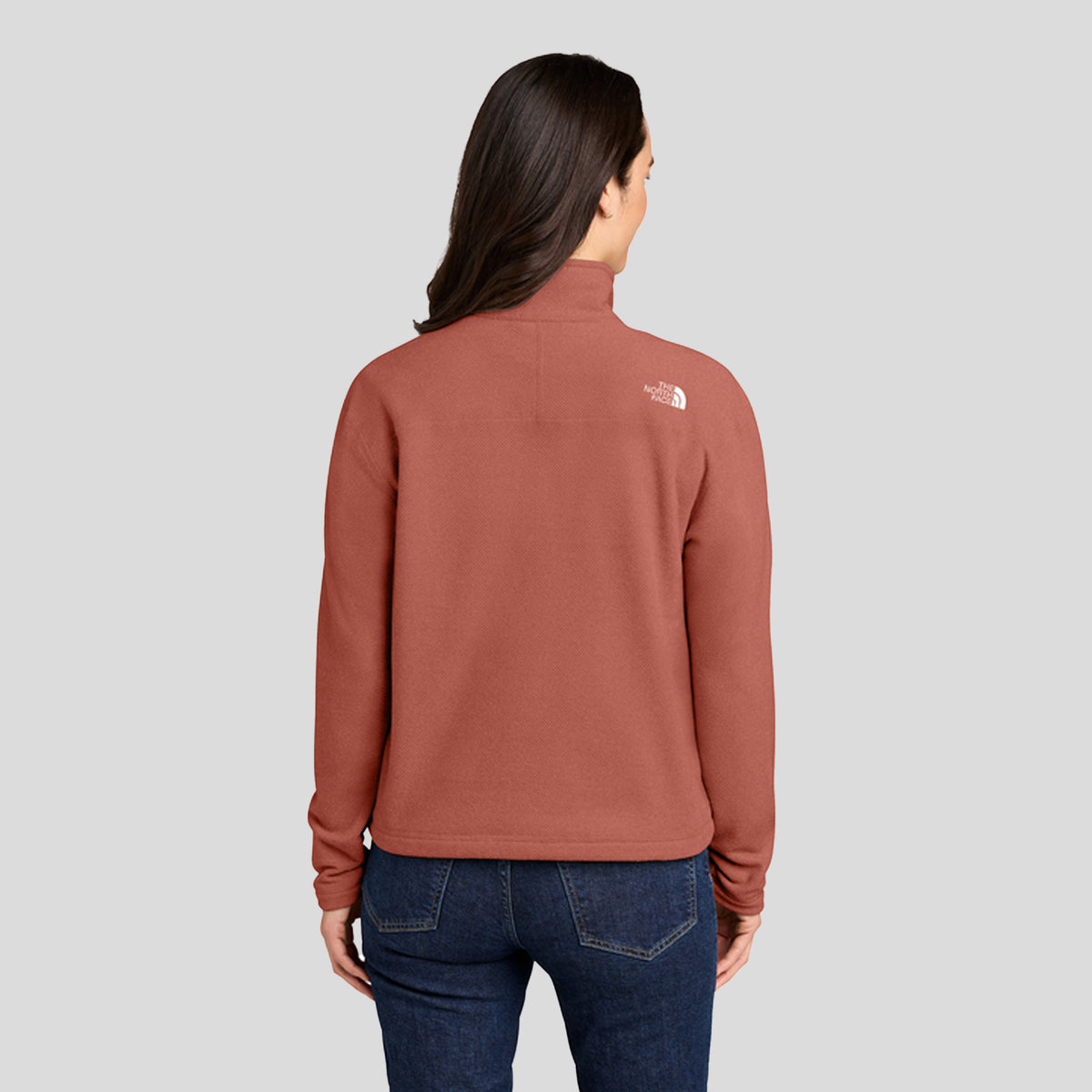Women's Textured Pine Grove 1/2-Zip | Mars Dust Heather