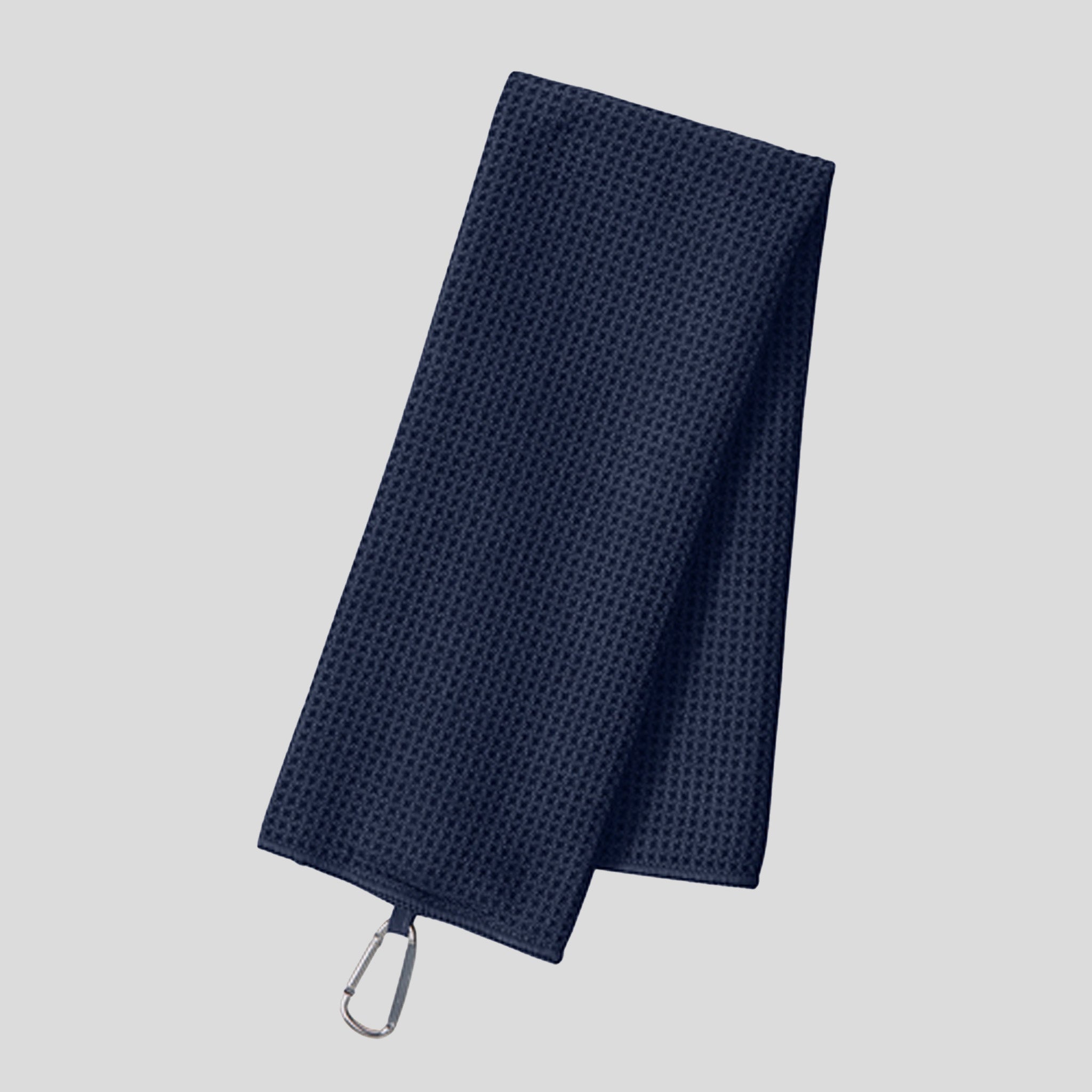 Waffle Microfiber Golf Towel | True Navy