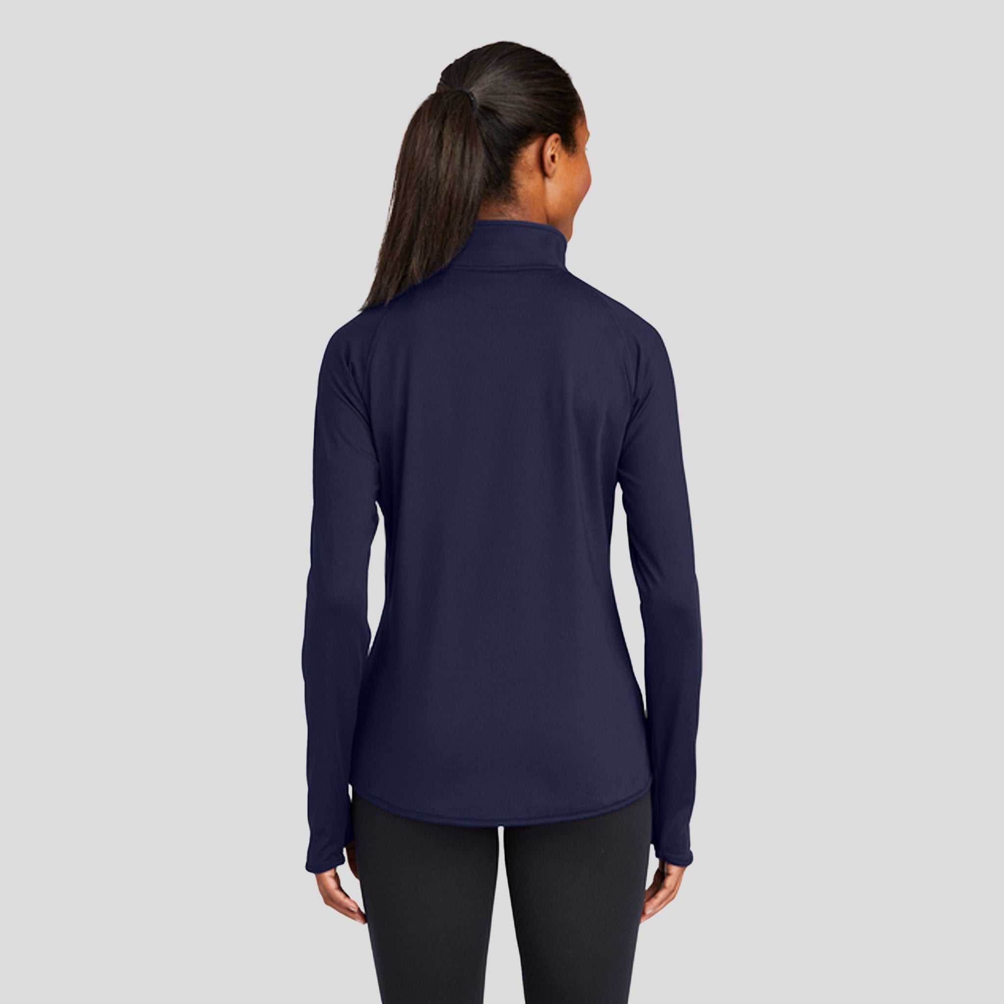 Women's Sport-Wickยฎ Stretch 1/4-Zip Pullover | Navy