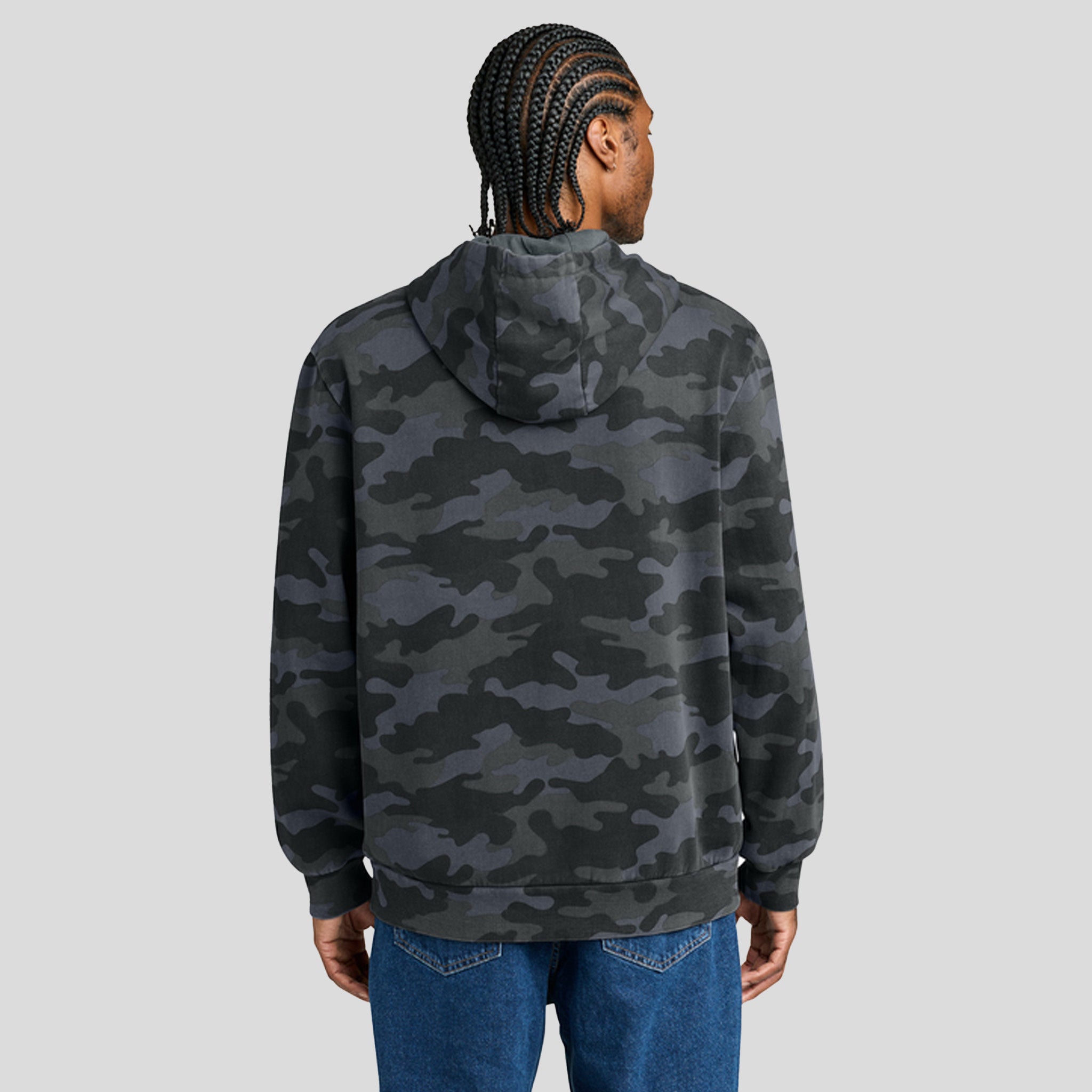 Men's Washβ’ Camo Fleece Hoodie | Graphite