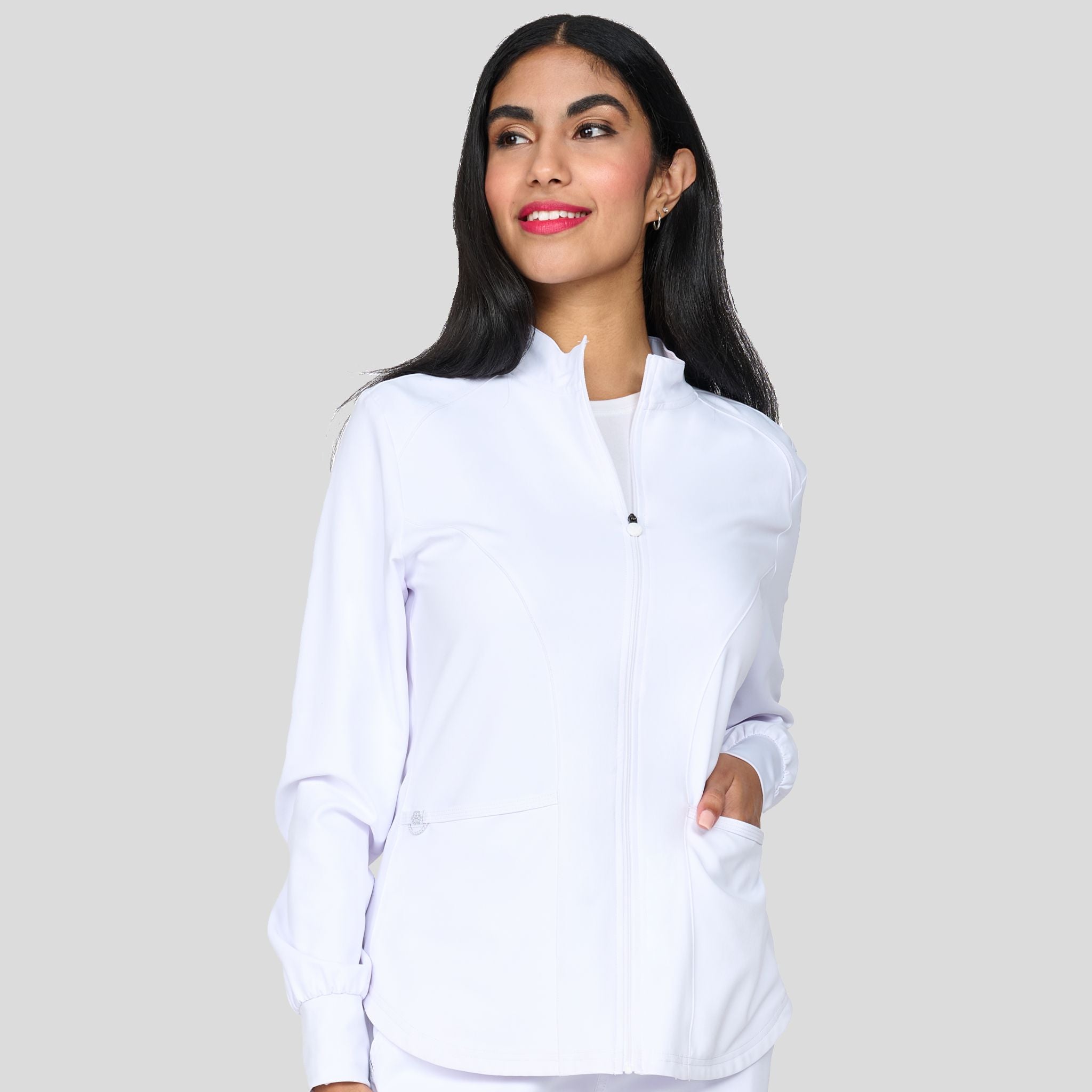 Comfort Warm Up Jacket | White