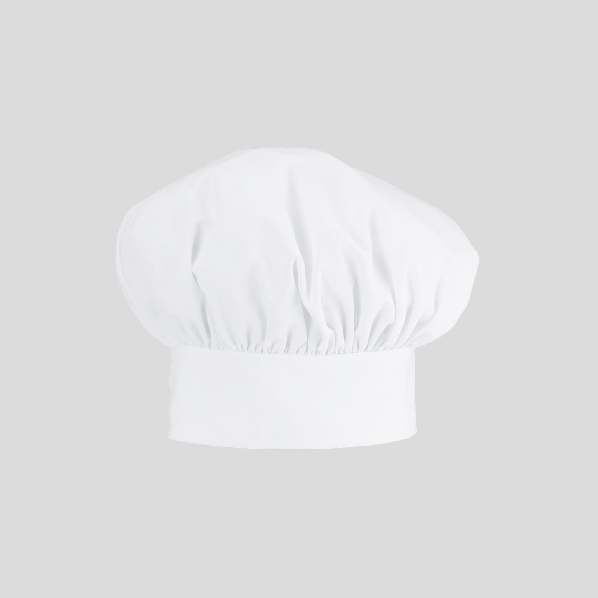 Poplin Chef Hat | White