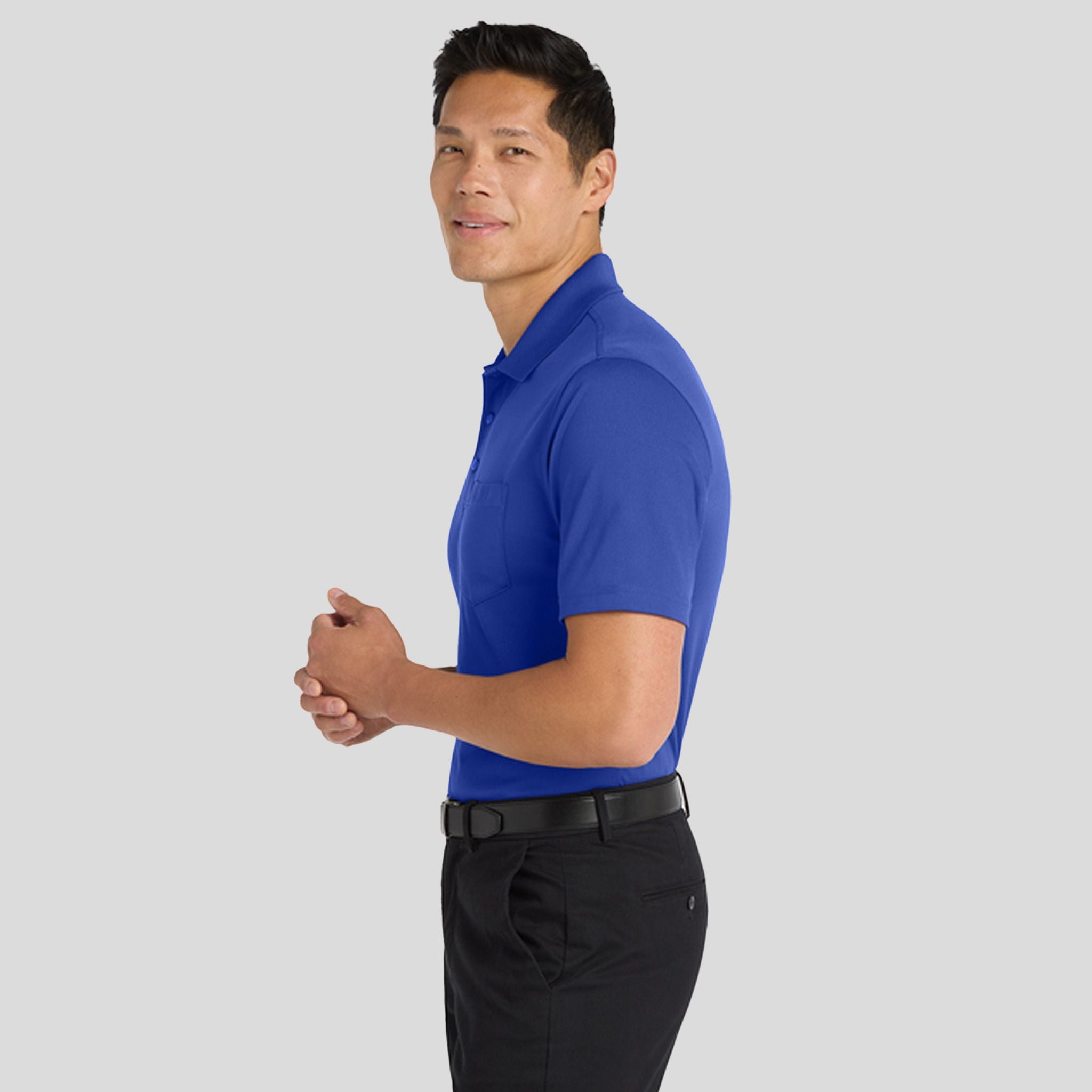 Dry Zoneยฎ UV Micro-Mesh Pocket Polo | True Royal