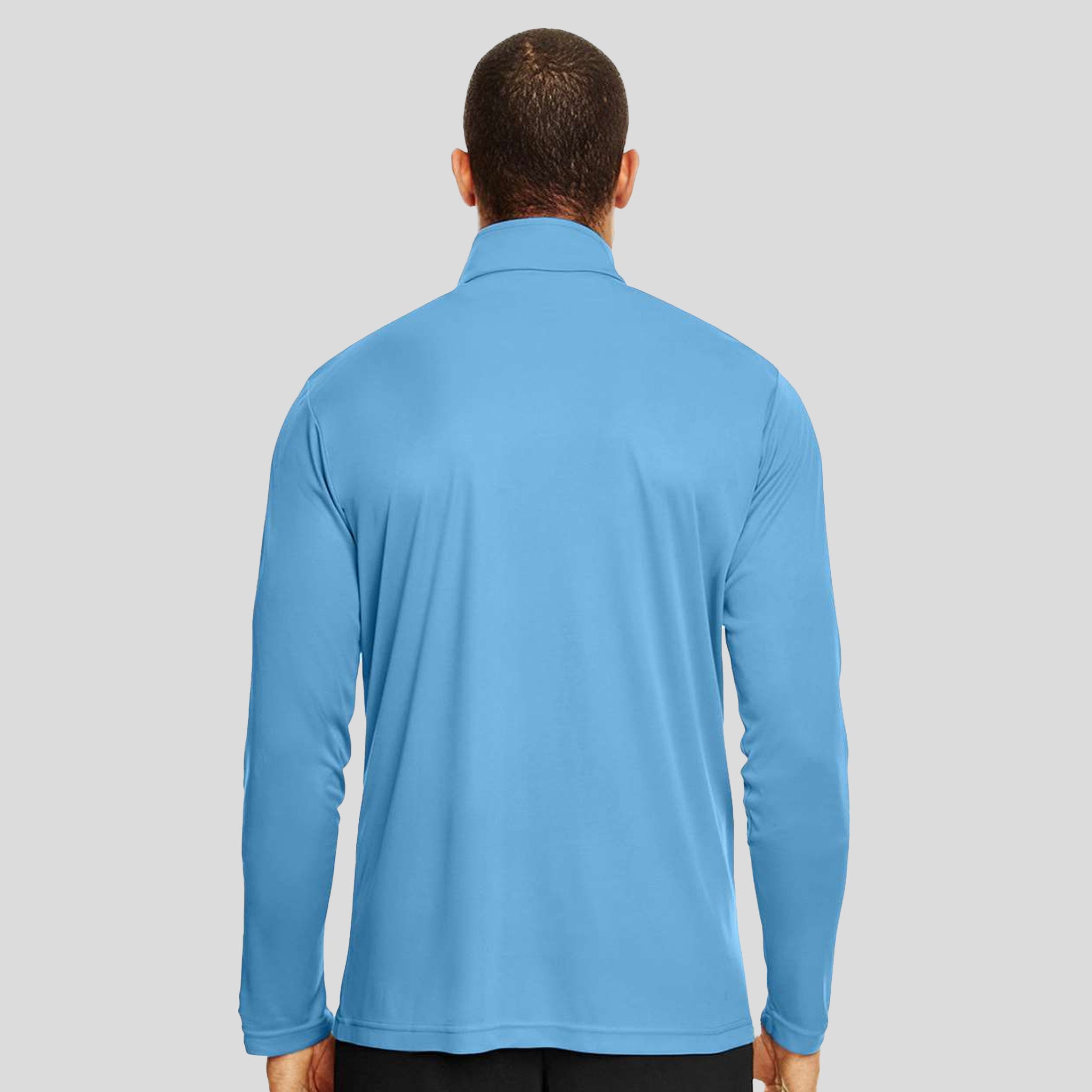 Men's Zone Performance Quarter-Zip Pullover | Sport Light Blue