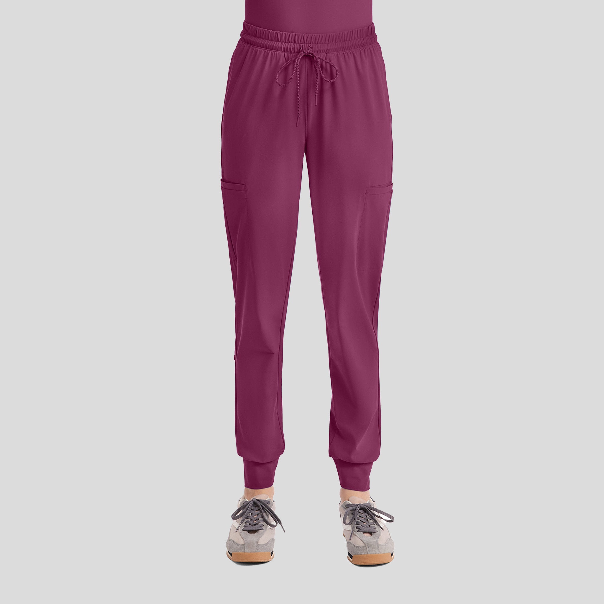 5-Pocket Jogger Pant | Wine