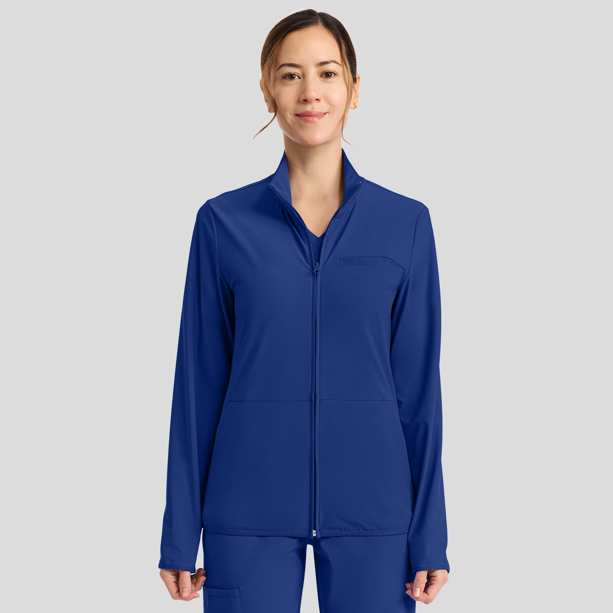 3-Pocket Warm-up Jacket | Royal