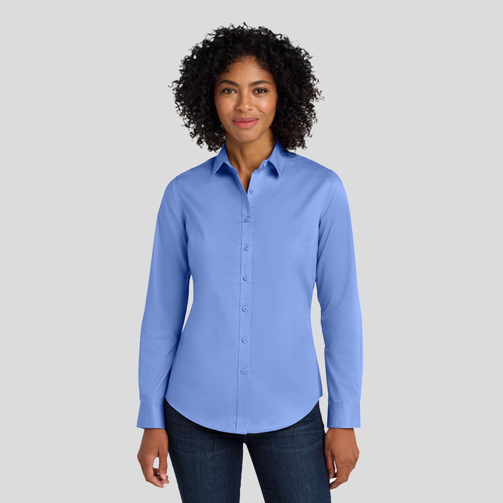 Women's SuperPro™ Twill Shirt | Ultramarine Blue