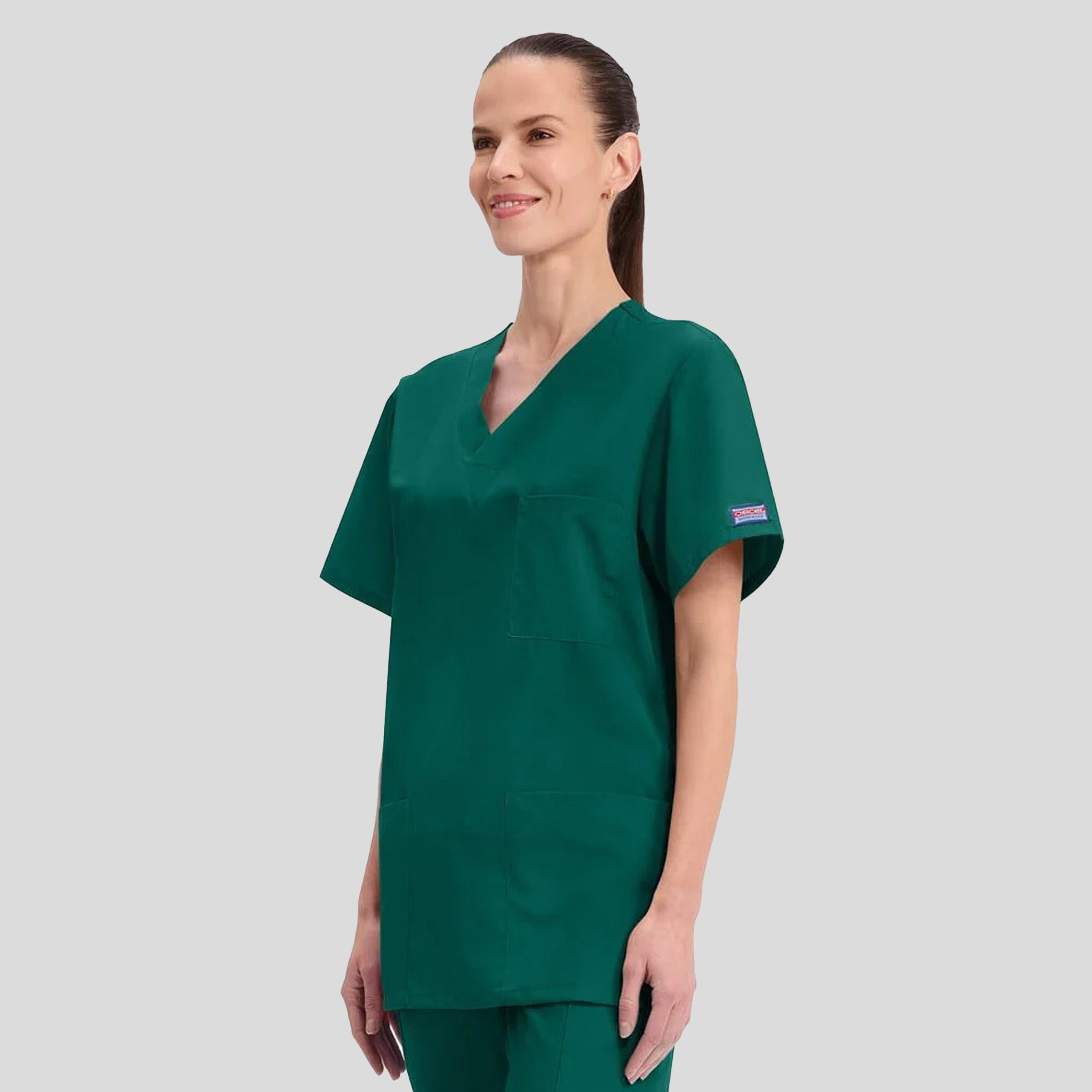 Unisex V-Neck 3 Pocket | Hunter