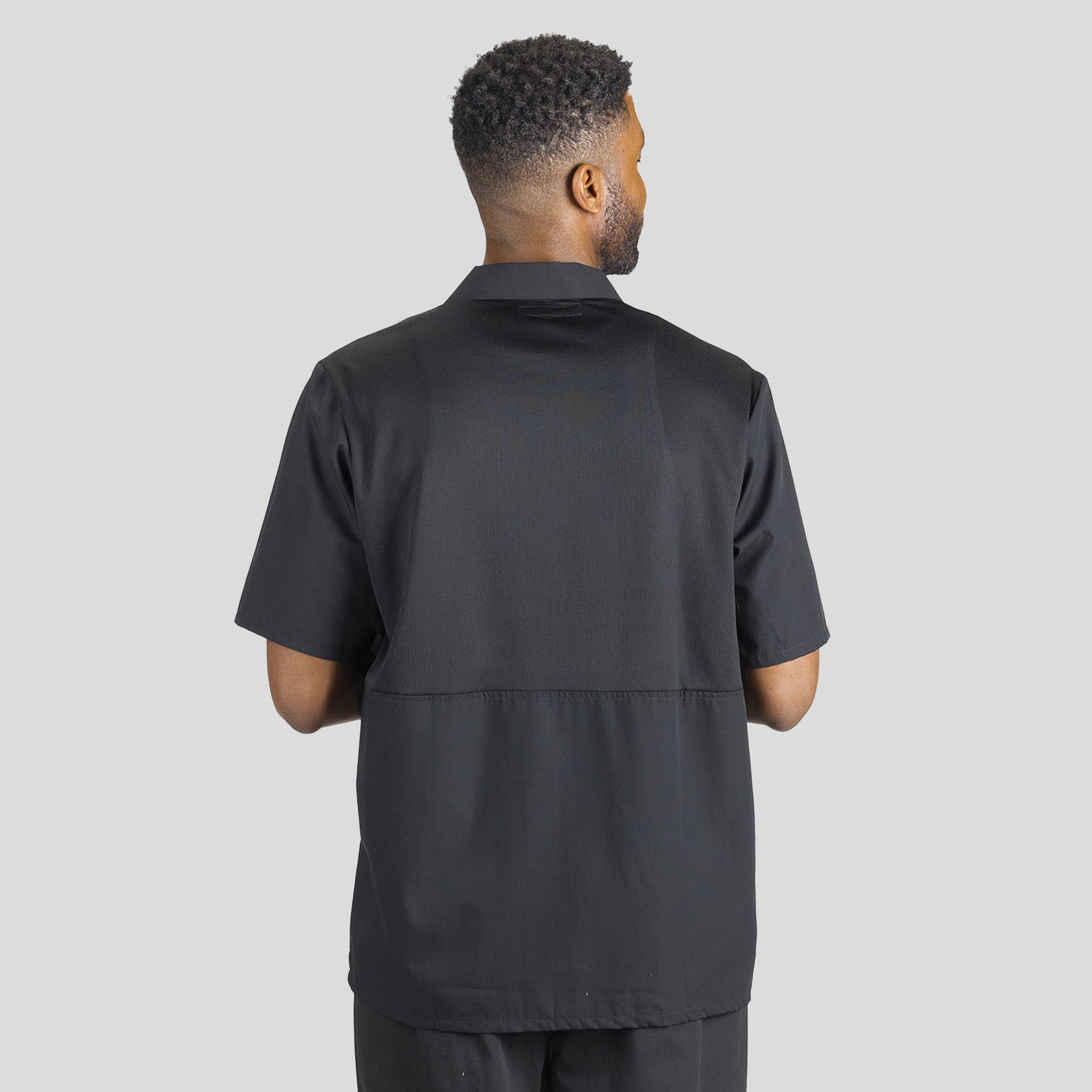 Cook Shirt with Mesh Back | Black (90 Days)