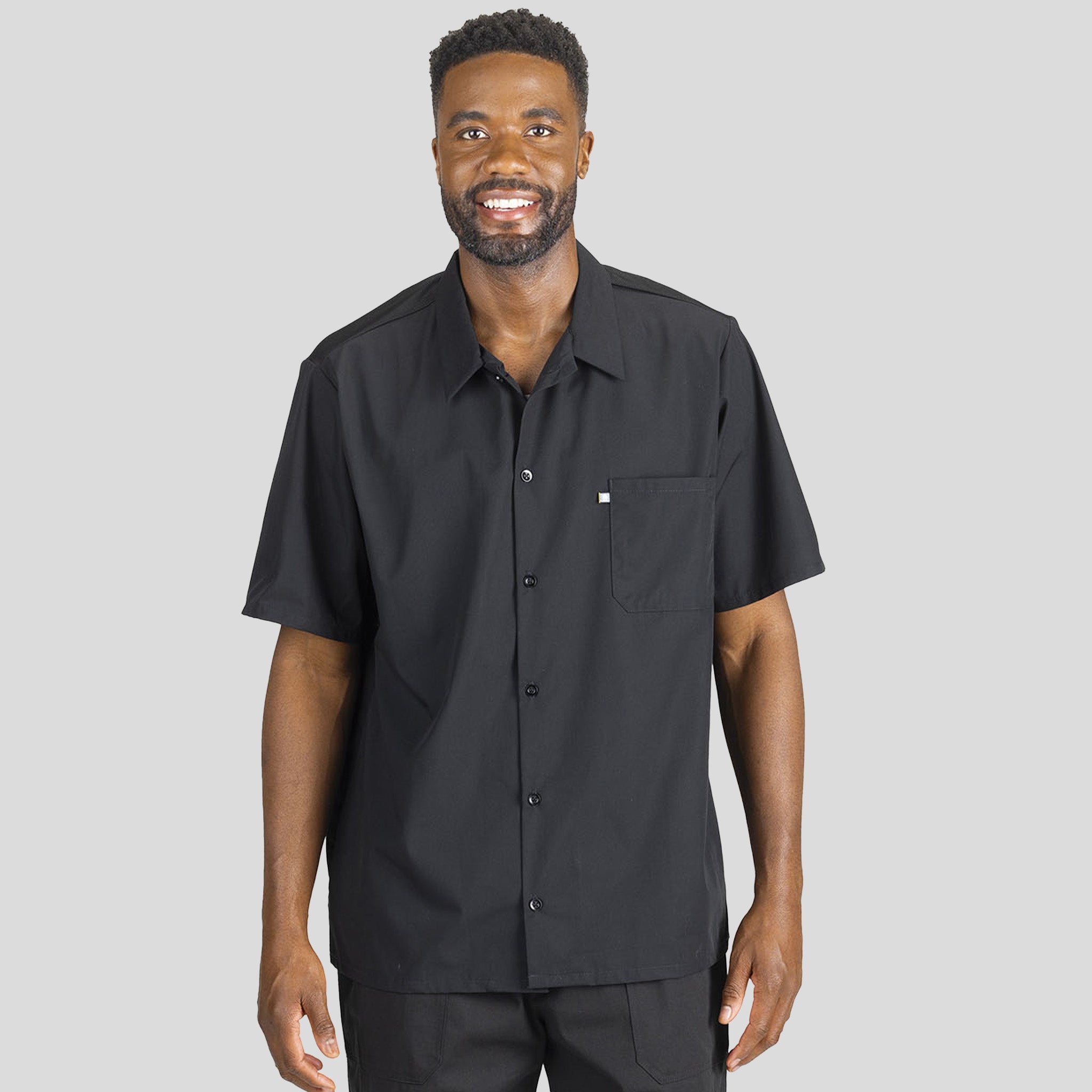 Cook Shirt with Mesh Back | Black (90 Days)