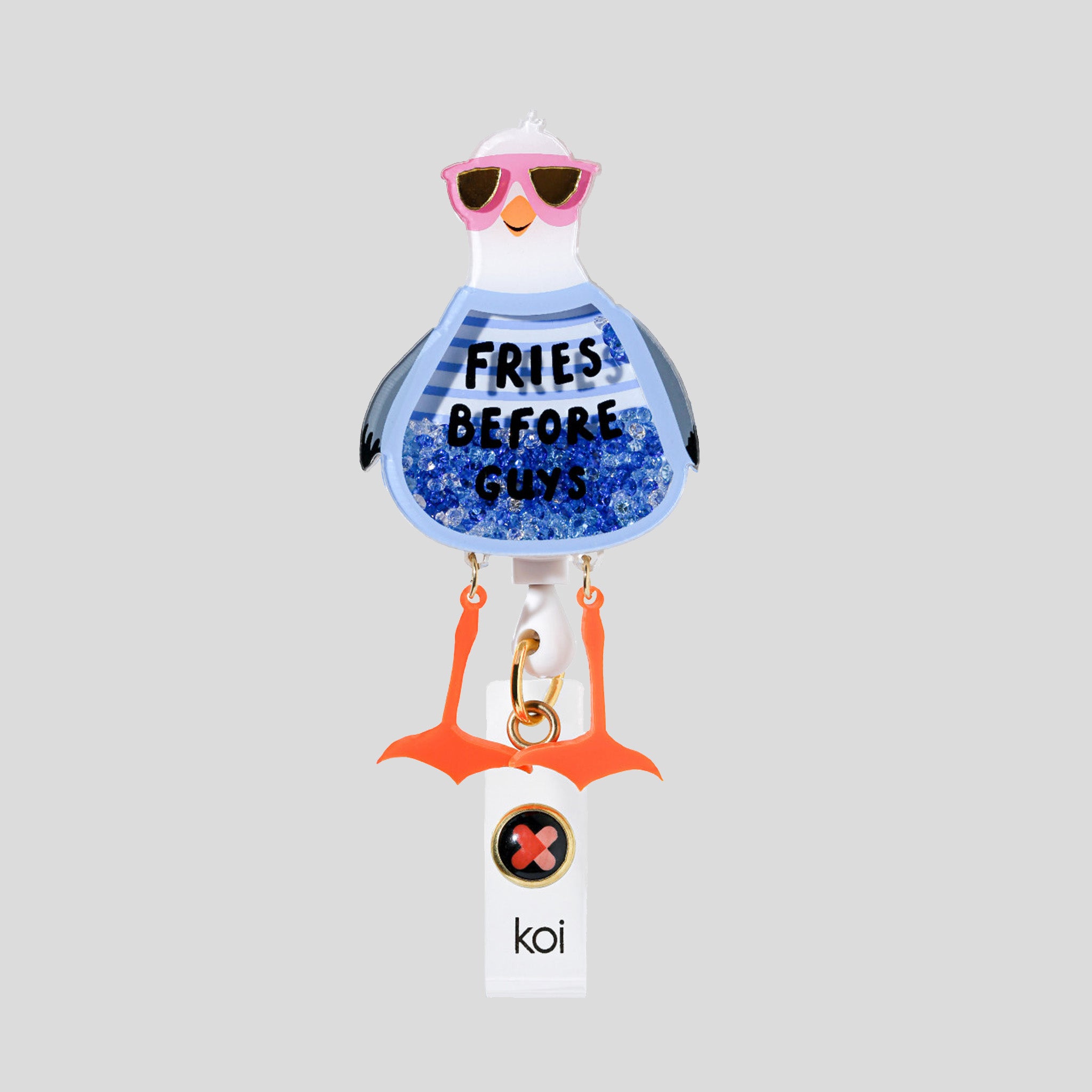 Fries Before Guys Shaker Badge Reel