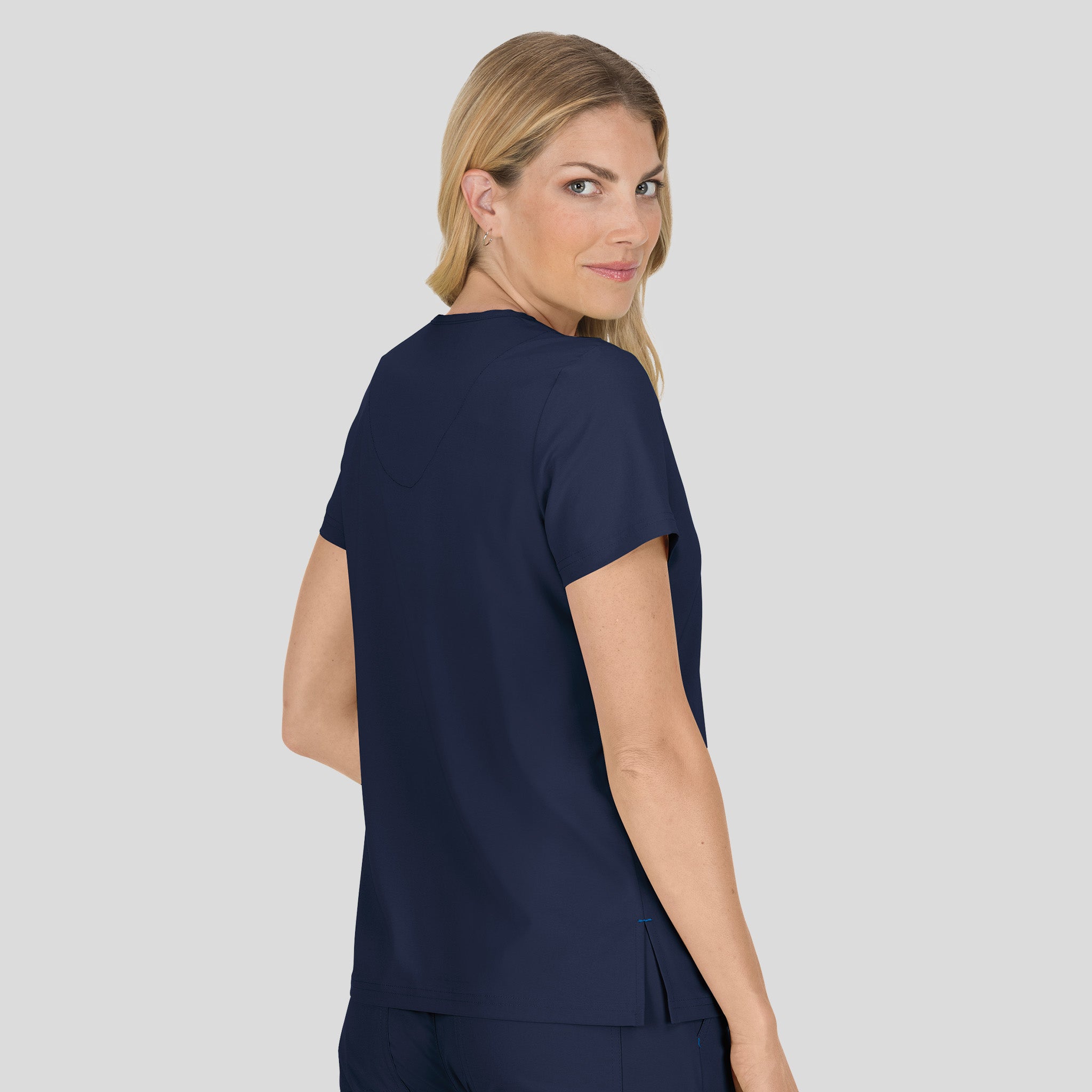Becca Women's 4-Pocket Stretch Top | Navy