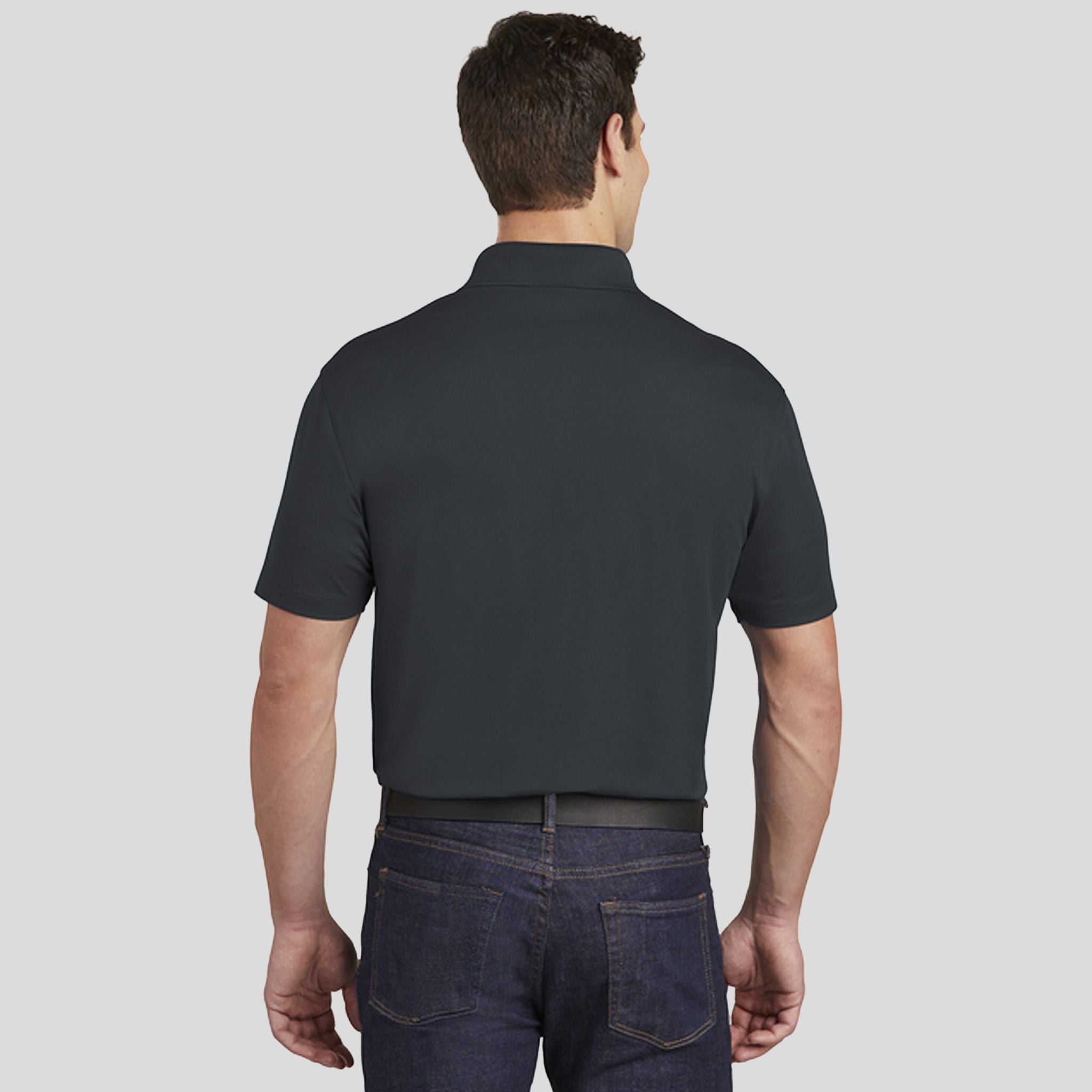 Micropique Sport-Wick® Pocket Polo | Iron Grey