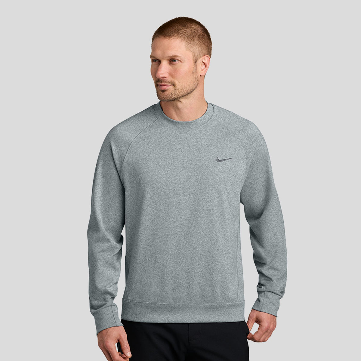 Men's Dri-FIT Primary Crew | Cool Grey Heather