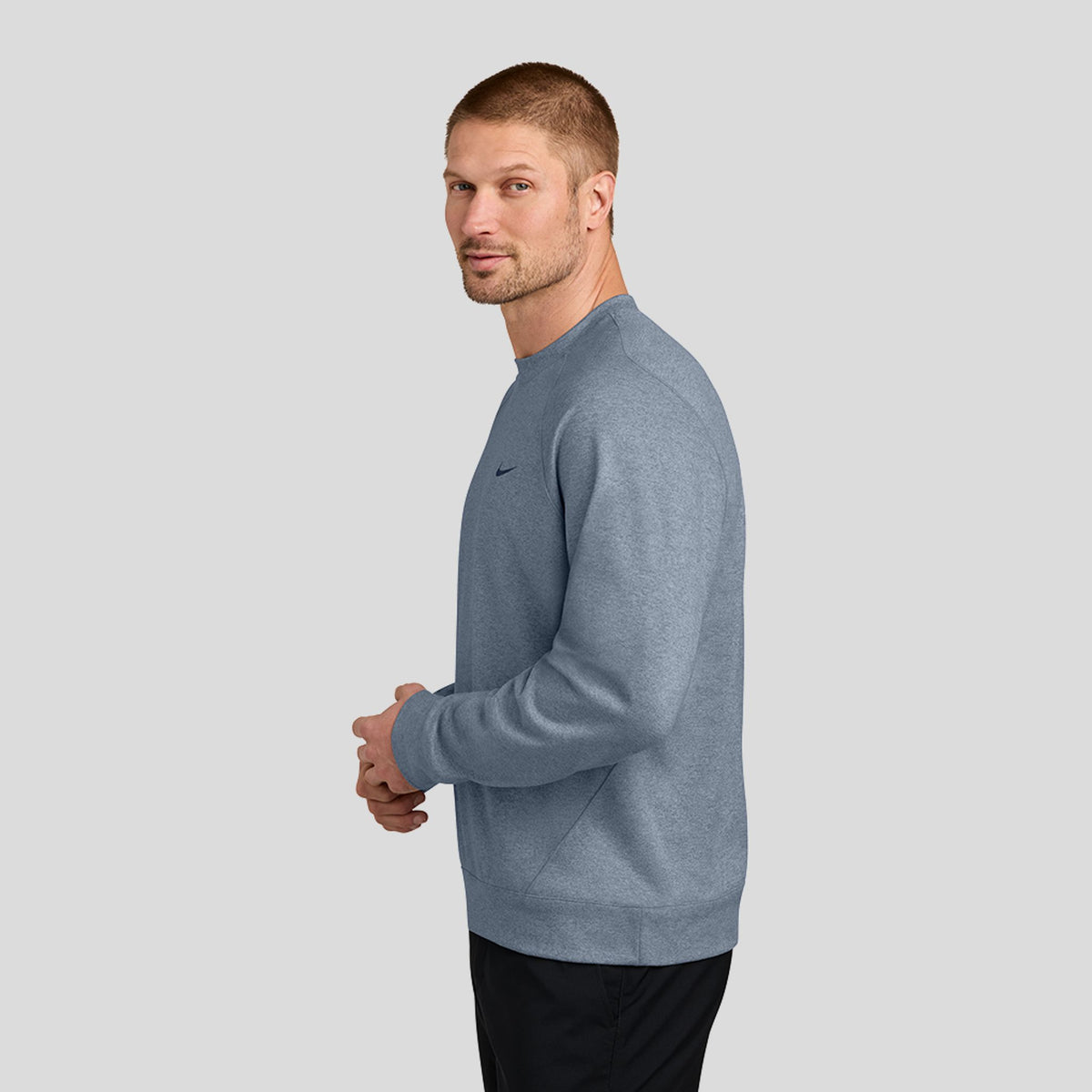 Men's Dri-FIT Primary Crew | Navy Heather