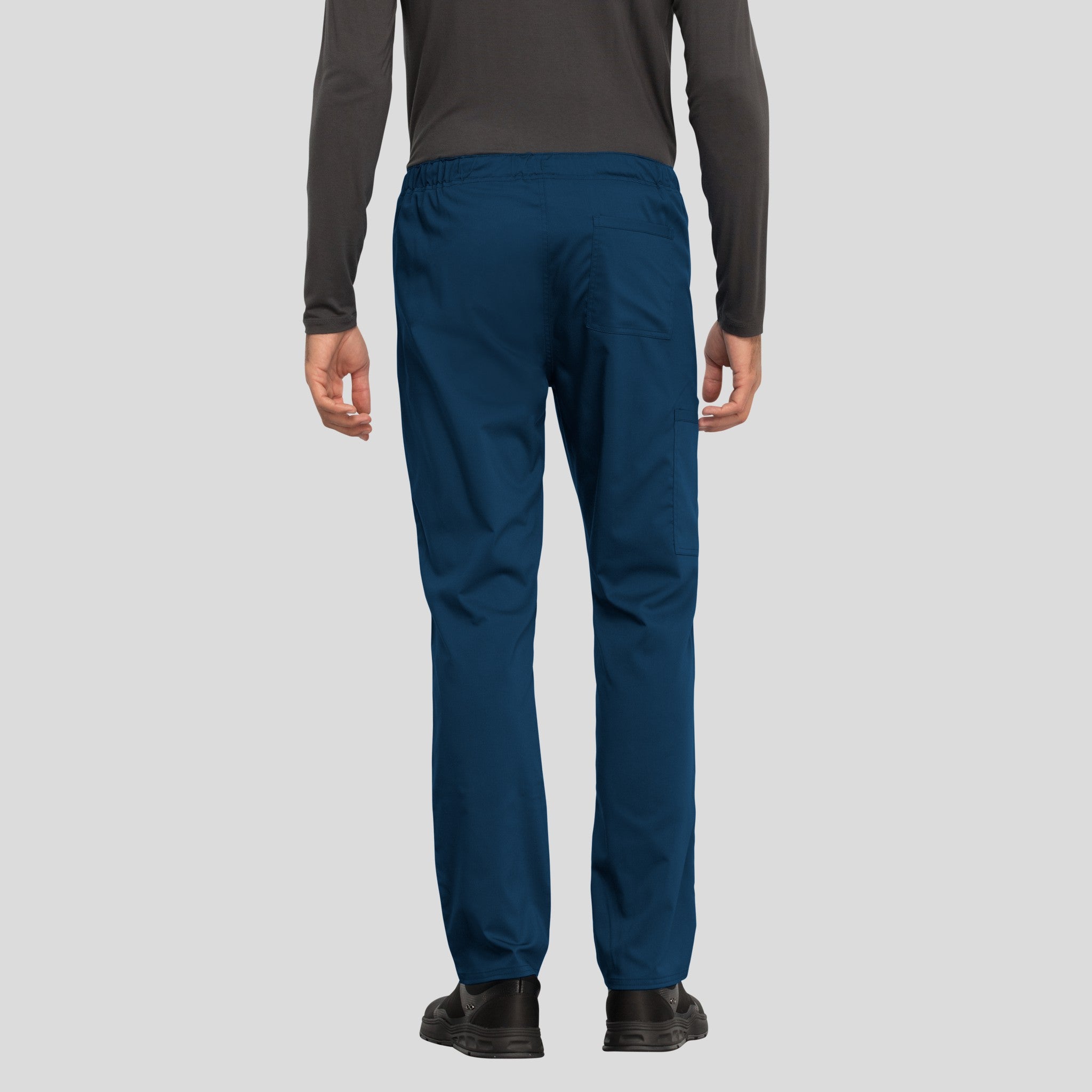 Unisex Drawstring Scrub Pant | Navy