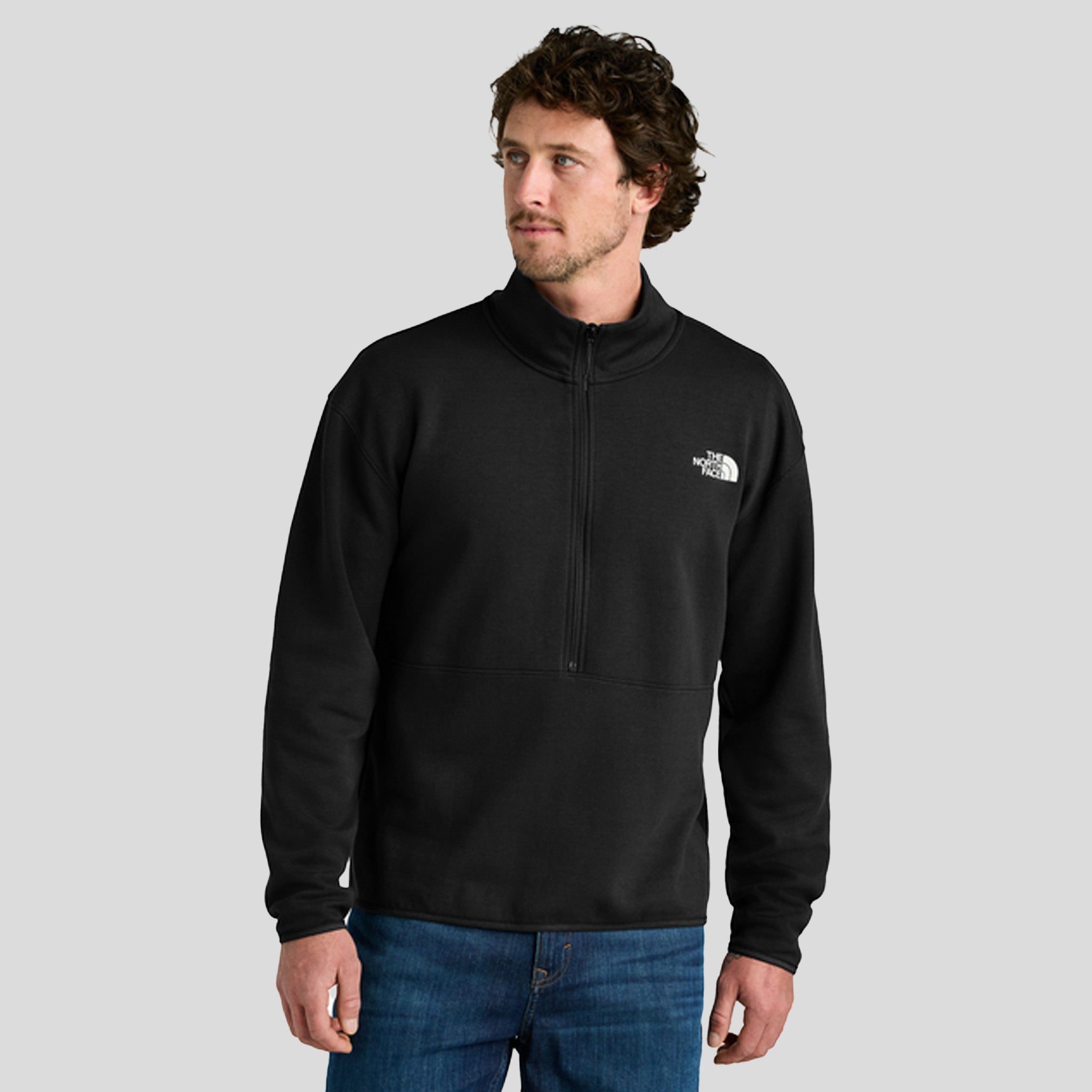 Double-Knit 1/2-Zip Fleece | TNF Black