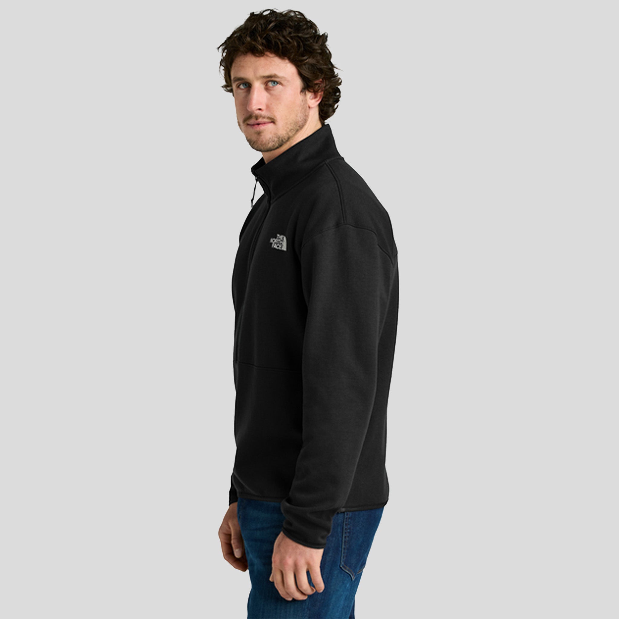 Double-Knit 1/2-Zip Fleece | TNF Black