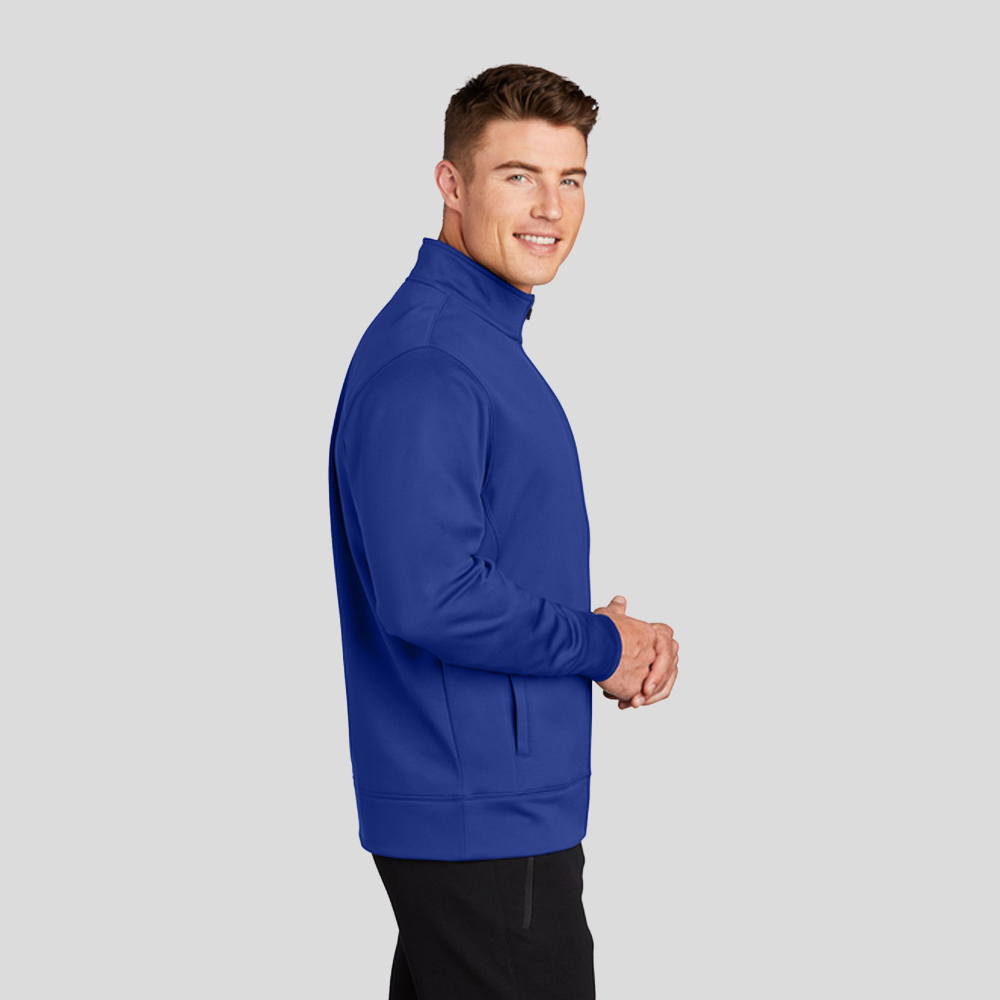 Sport-Wick® Fleece Full-Zip Jacket | True Royal