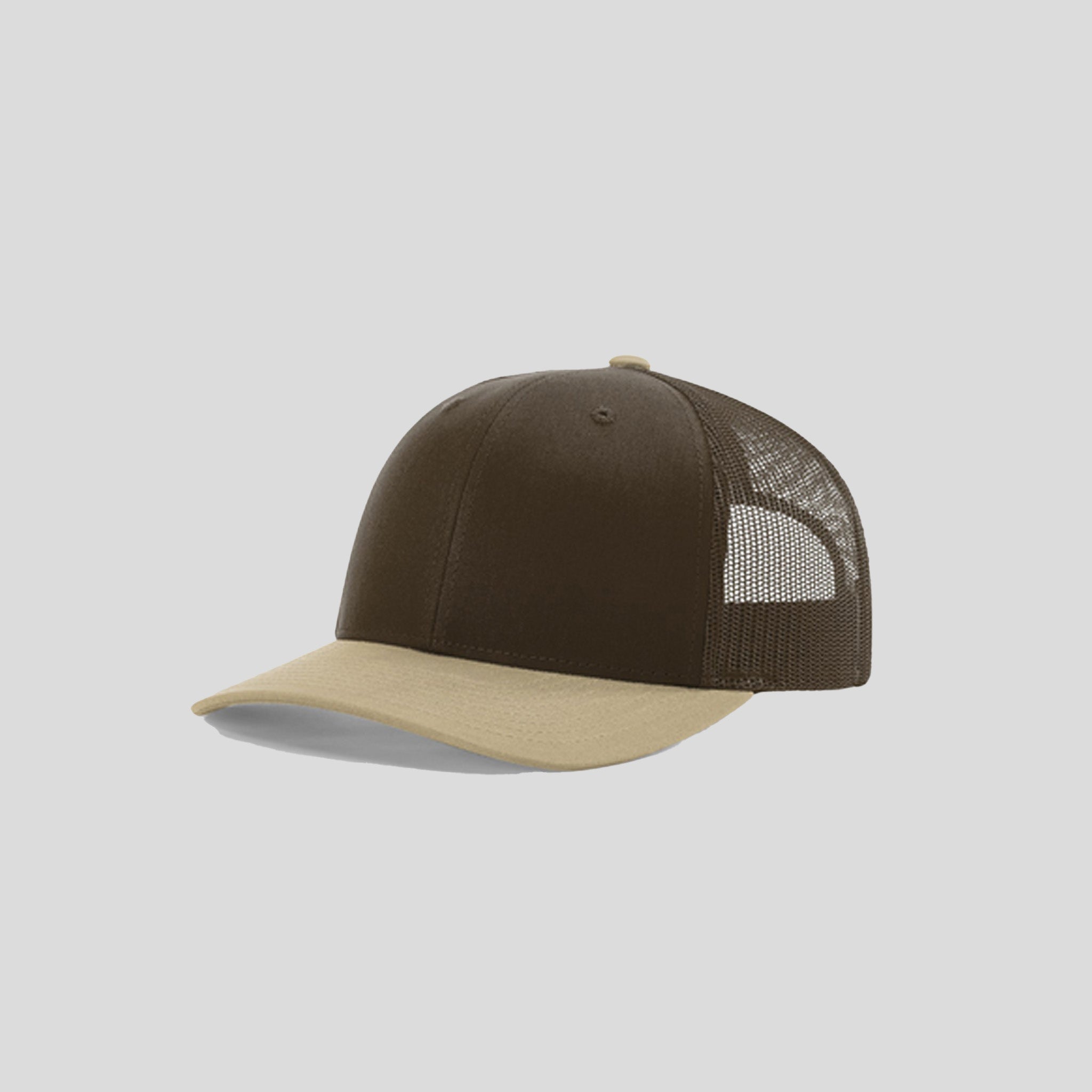 Richardson Trucker Cap | Brown/Brown/Khaki