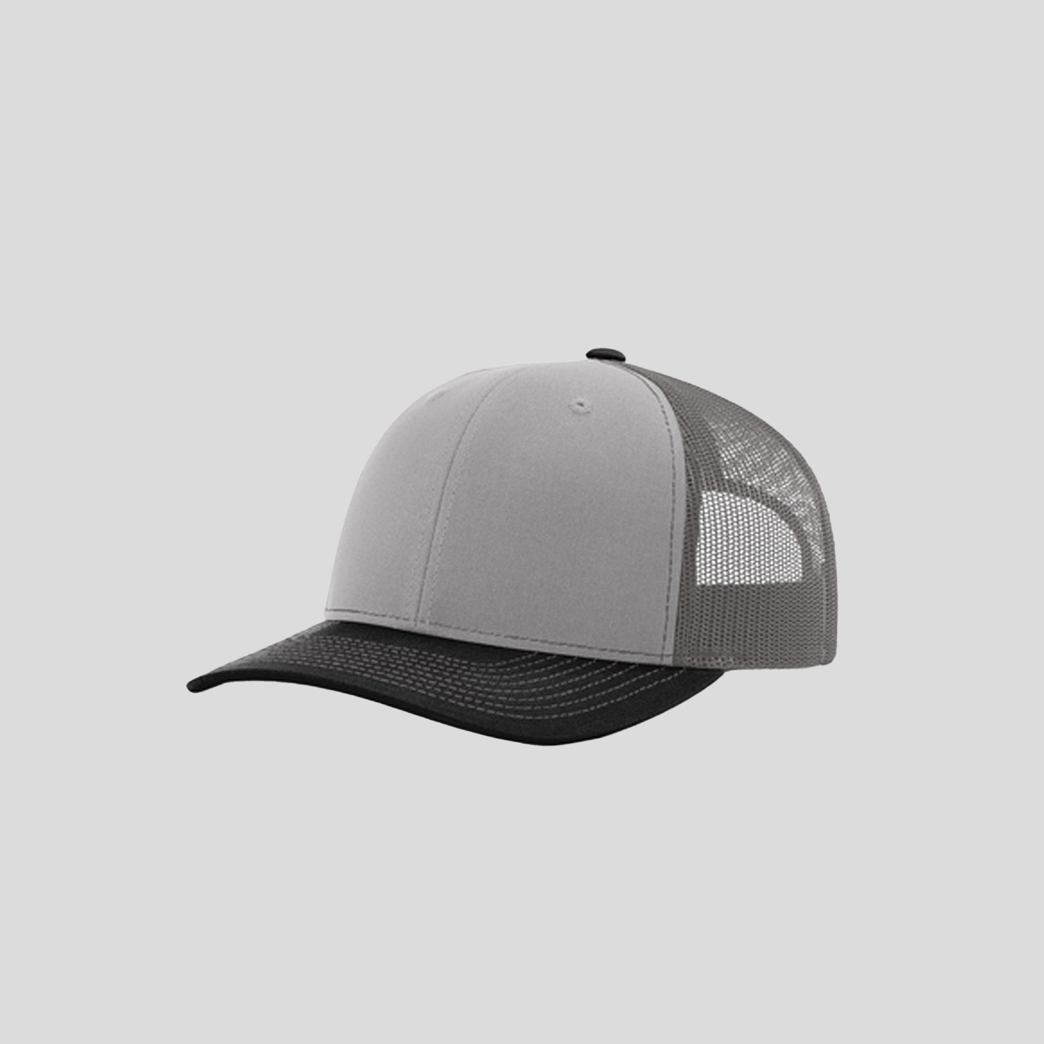 Richardson Trucker Cap | Grey/Charcoal/Black