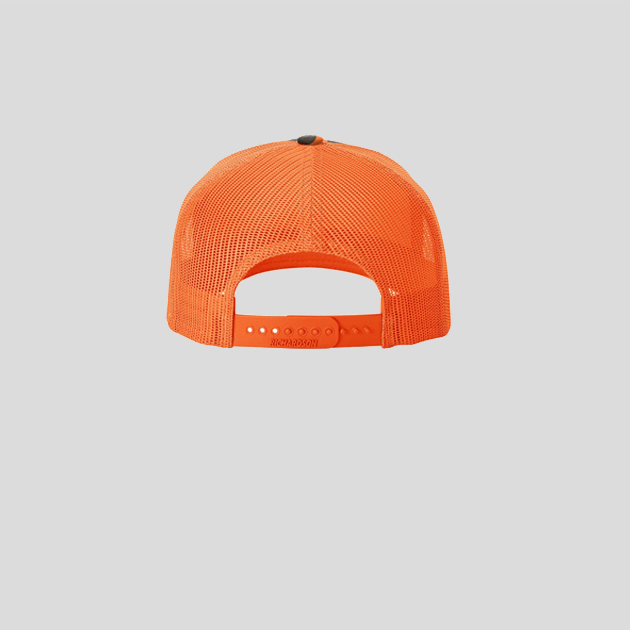 Printed Five-Panel Trucker Hat | Blaze Duck Camo/Blaze