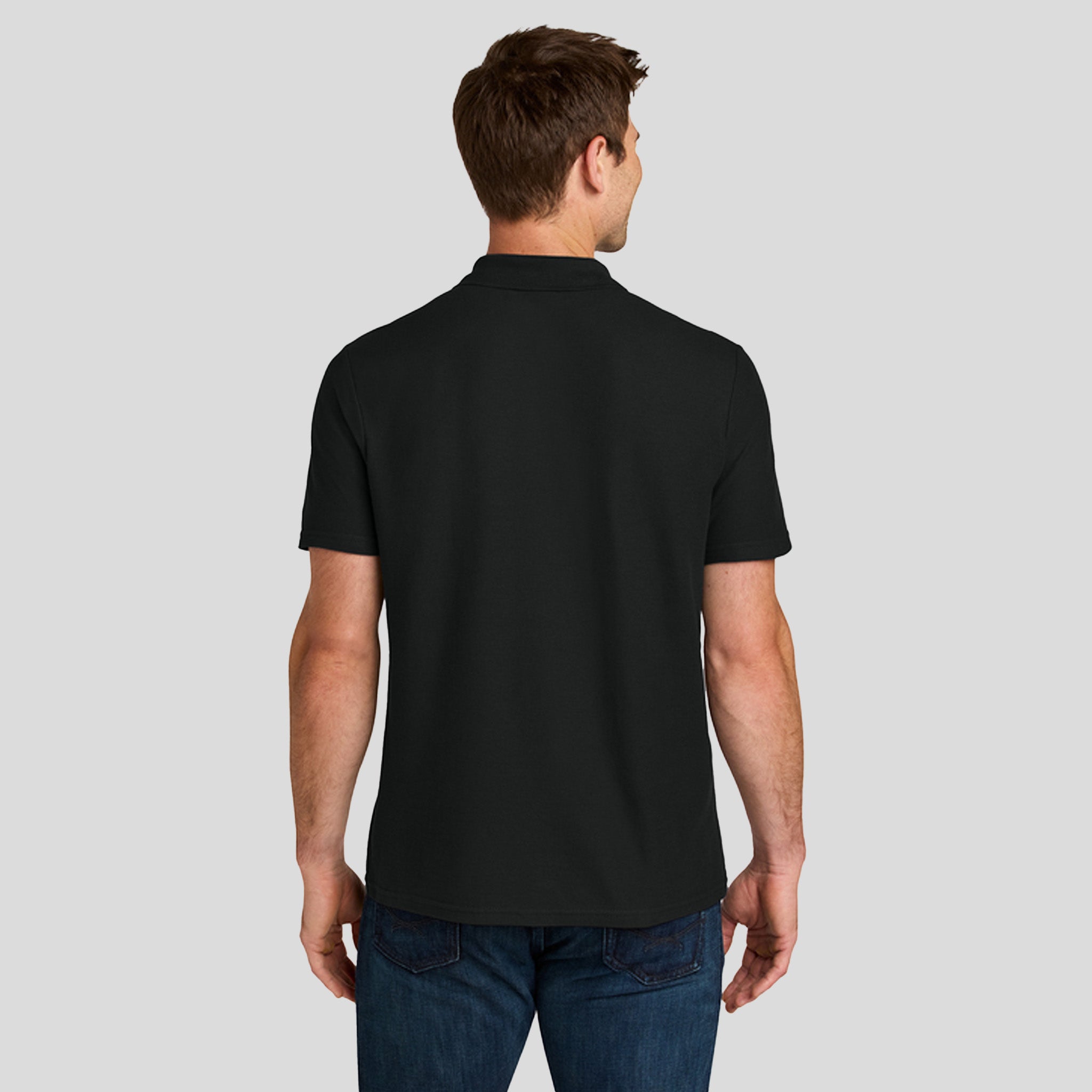 Gildan® Softstyle® Pique Polo | Black