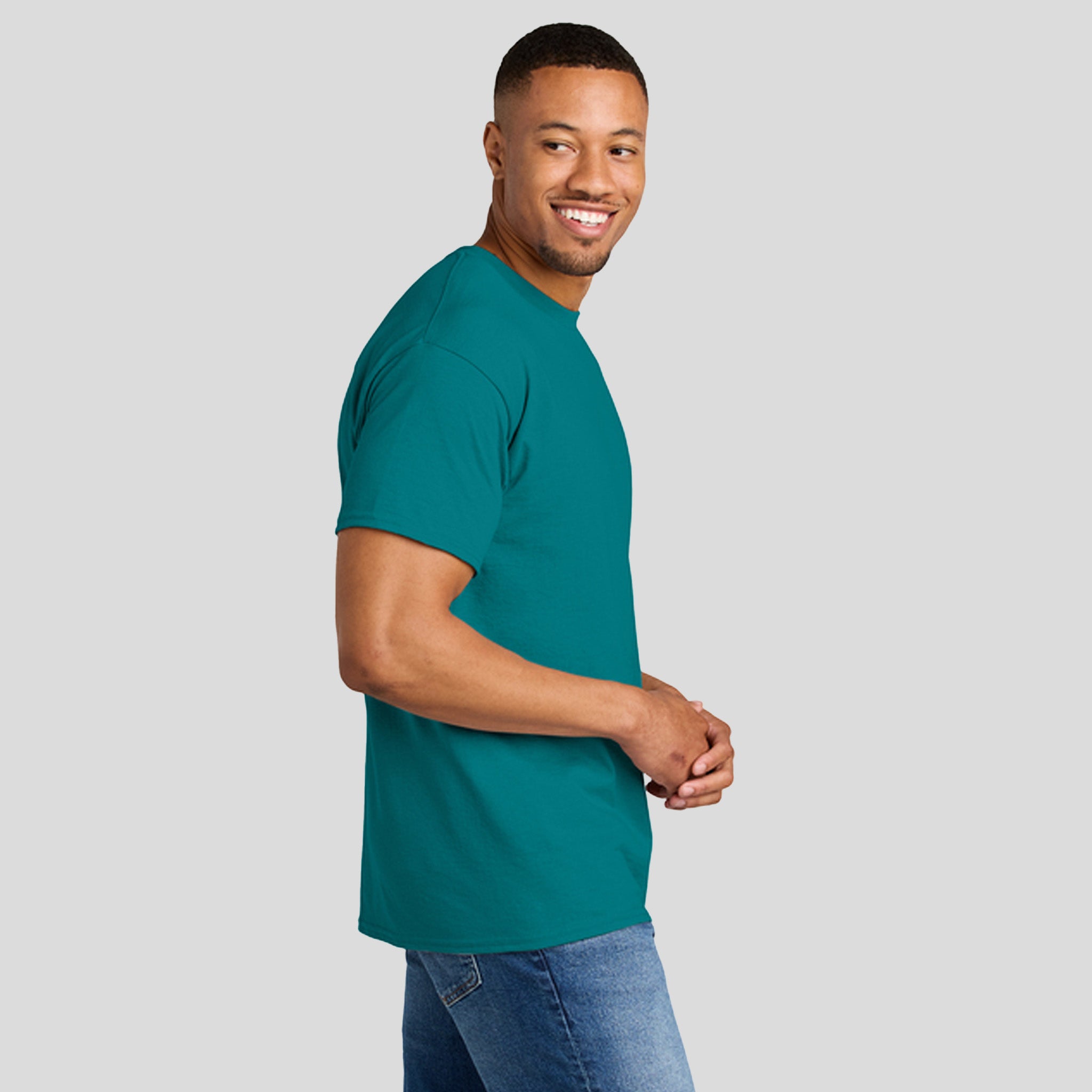 Gildan® DryBlend® 50 Cotton/50 Poly T-Shirt | Jade Dome