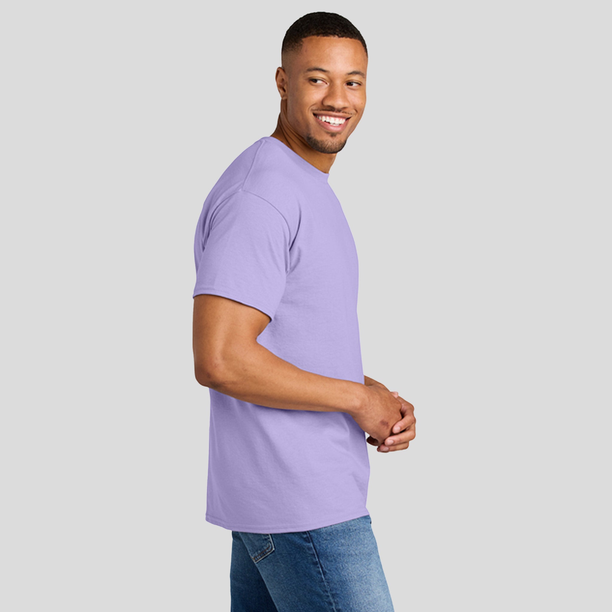 Gildan® DryBlend® 50 Cotton/50 Poly T-Shirt | Orchid