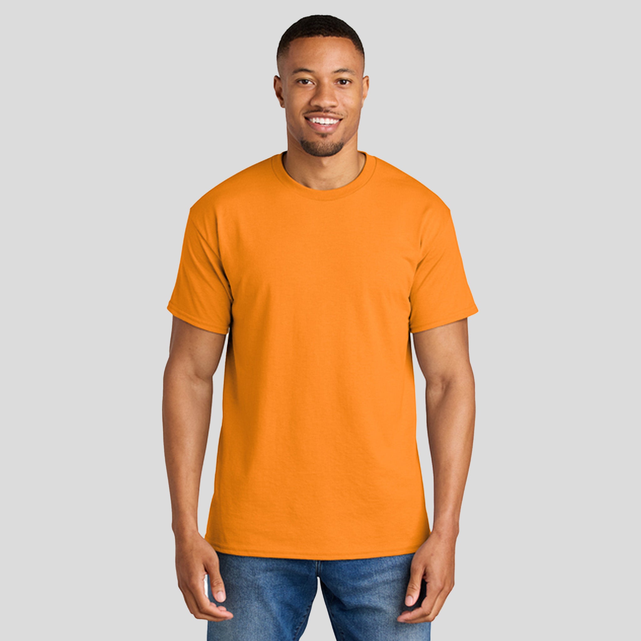 Gildan® DryBlend® 50 Cotton/50 Poly T-Shirt | Tennessee Orange
