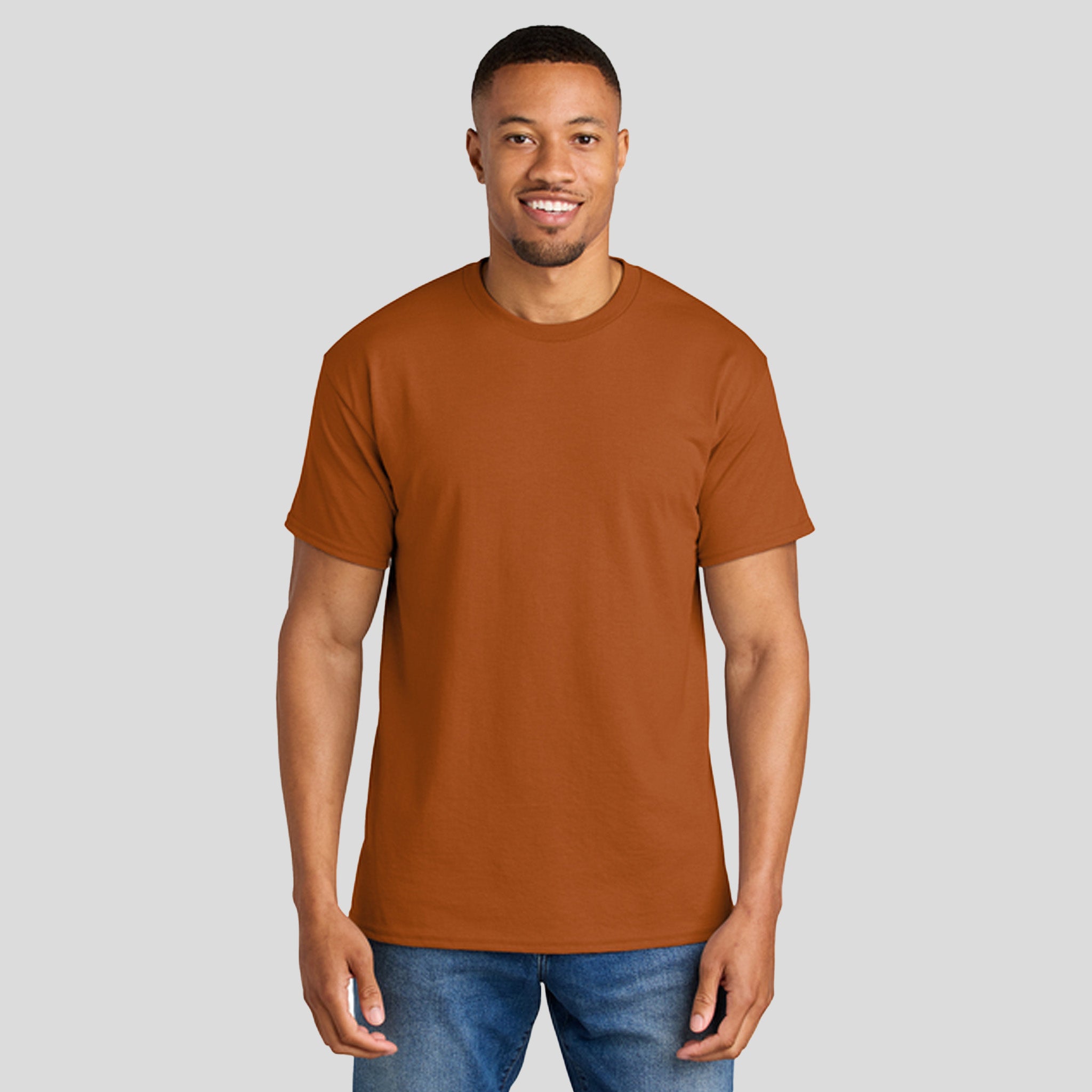 Gildan® DryBlend® 50 Cotton/50 Poly T-Shirt | Texas Orange