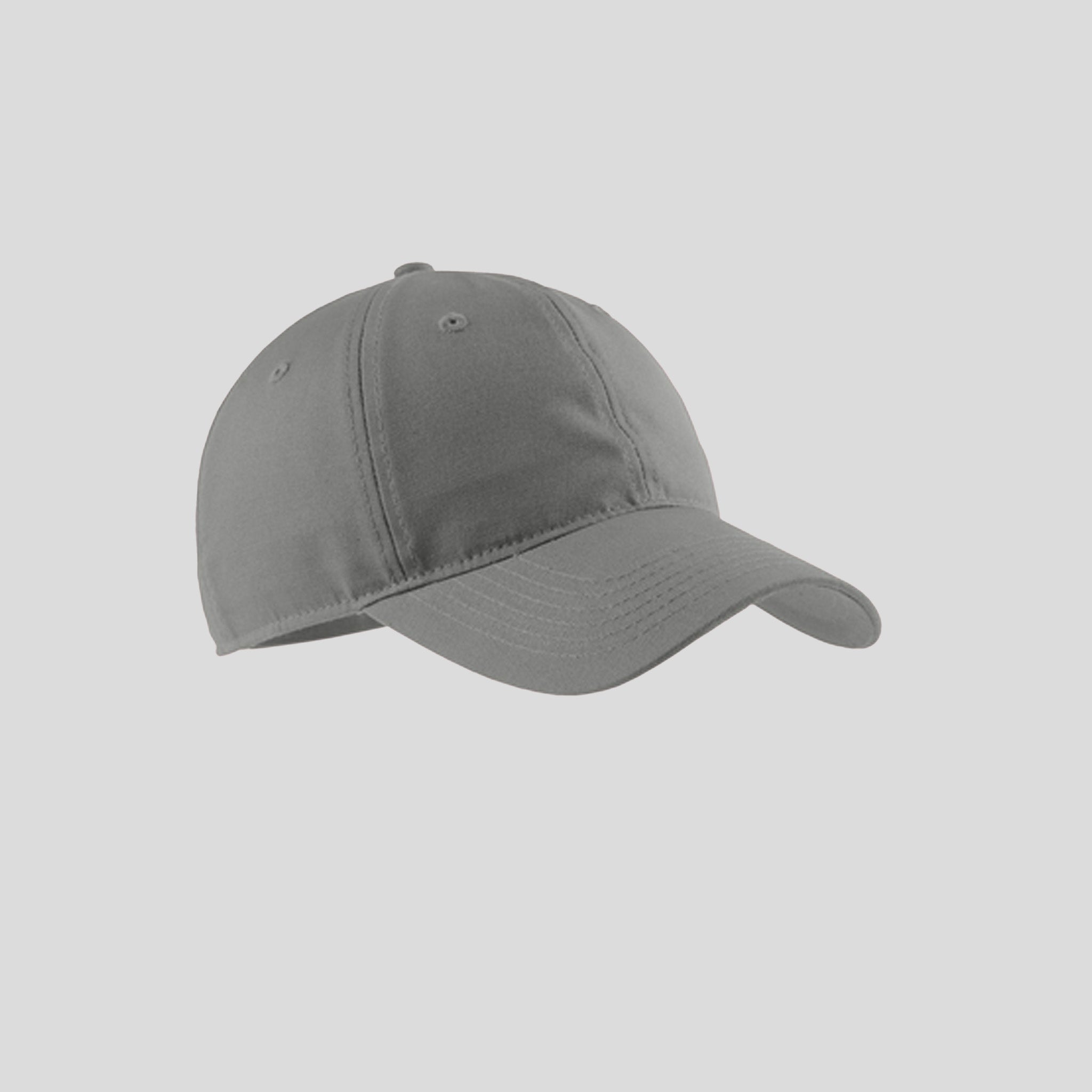 Soft Brushed Canvas Cap | Deep Smoke