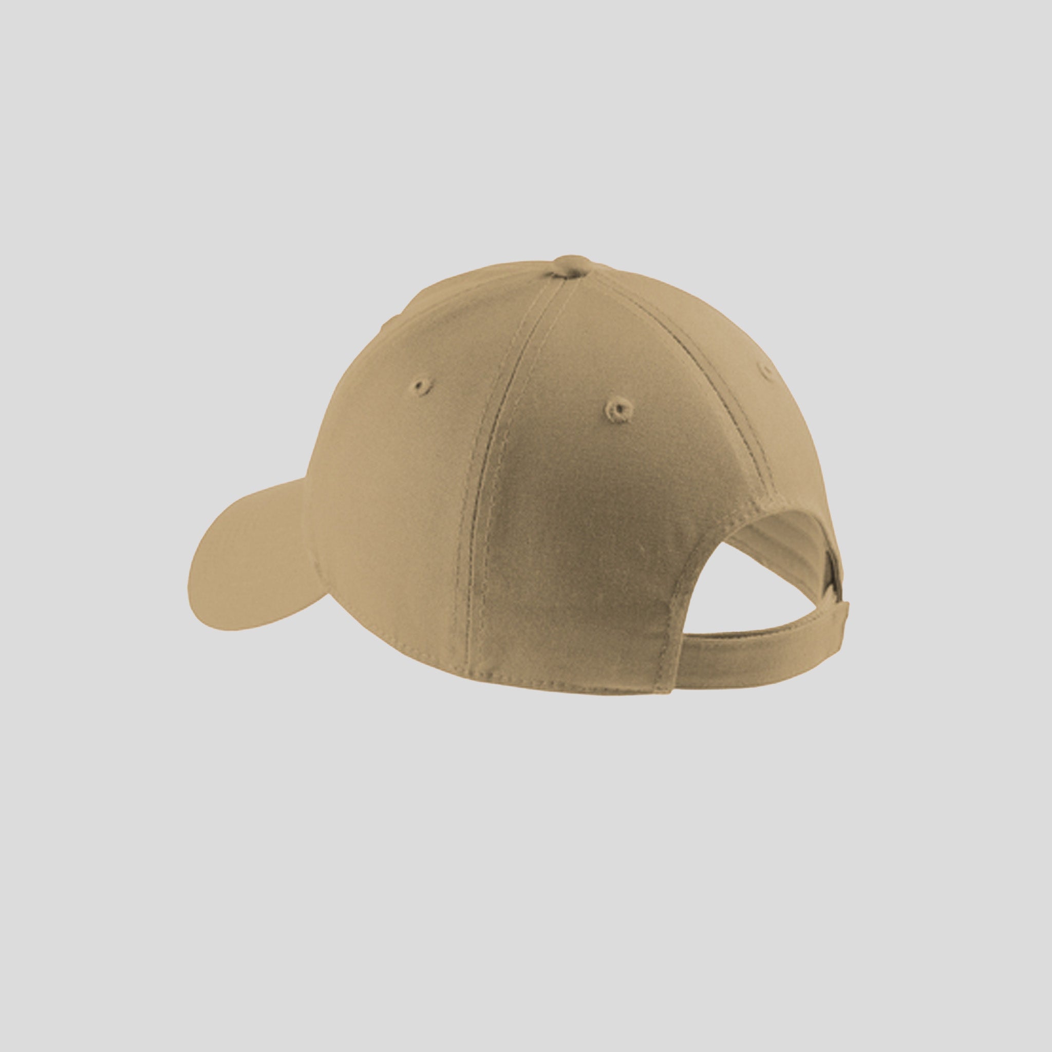 Soft Brushed Canvas Cap | Khaki